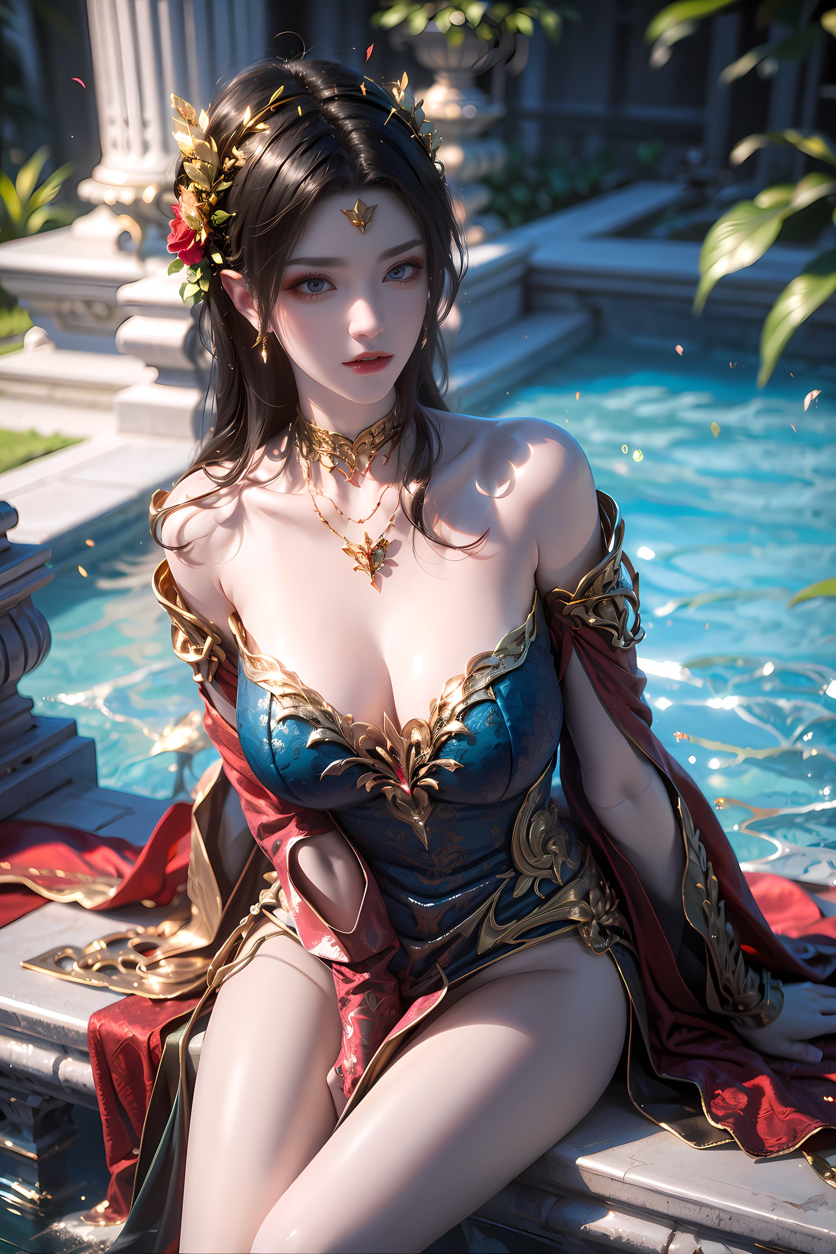 图片[5]-精选AI绘画 201 斗破苍穹-美杜莎[7P]-草丛看图