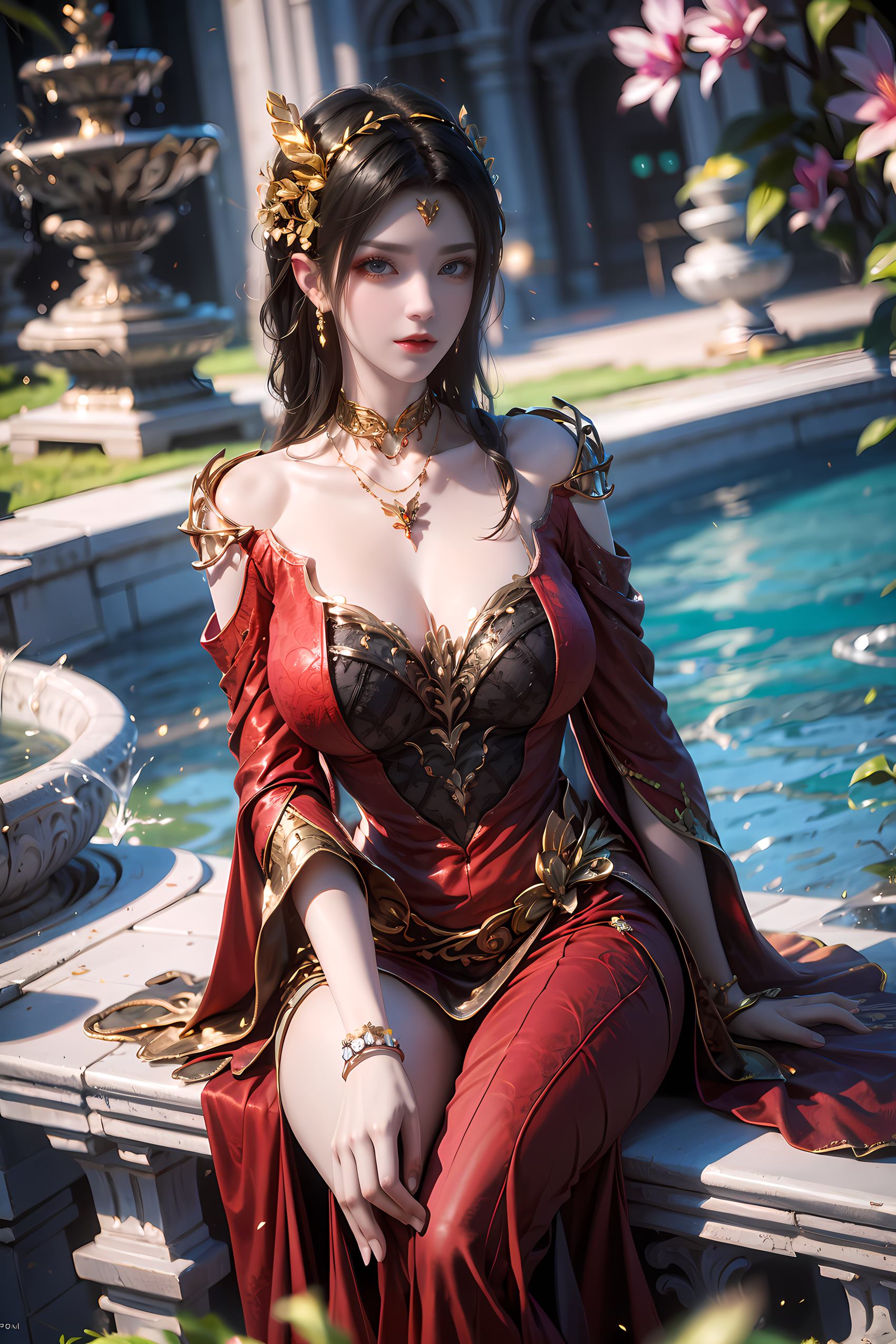 图片[7]-精选AI绘画 201 斗破苍穹-美杜莎[7P]-草丛看图