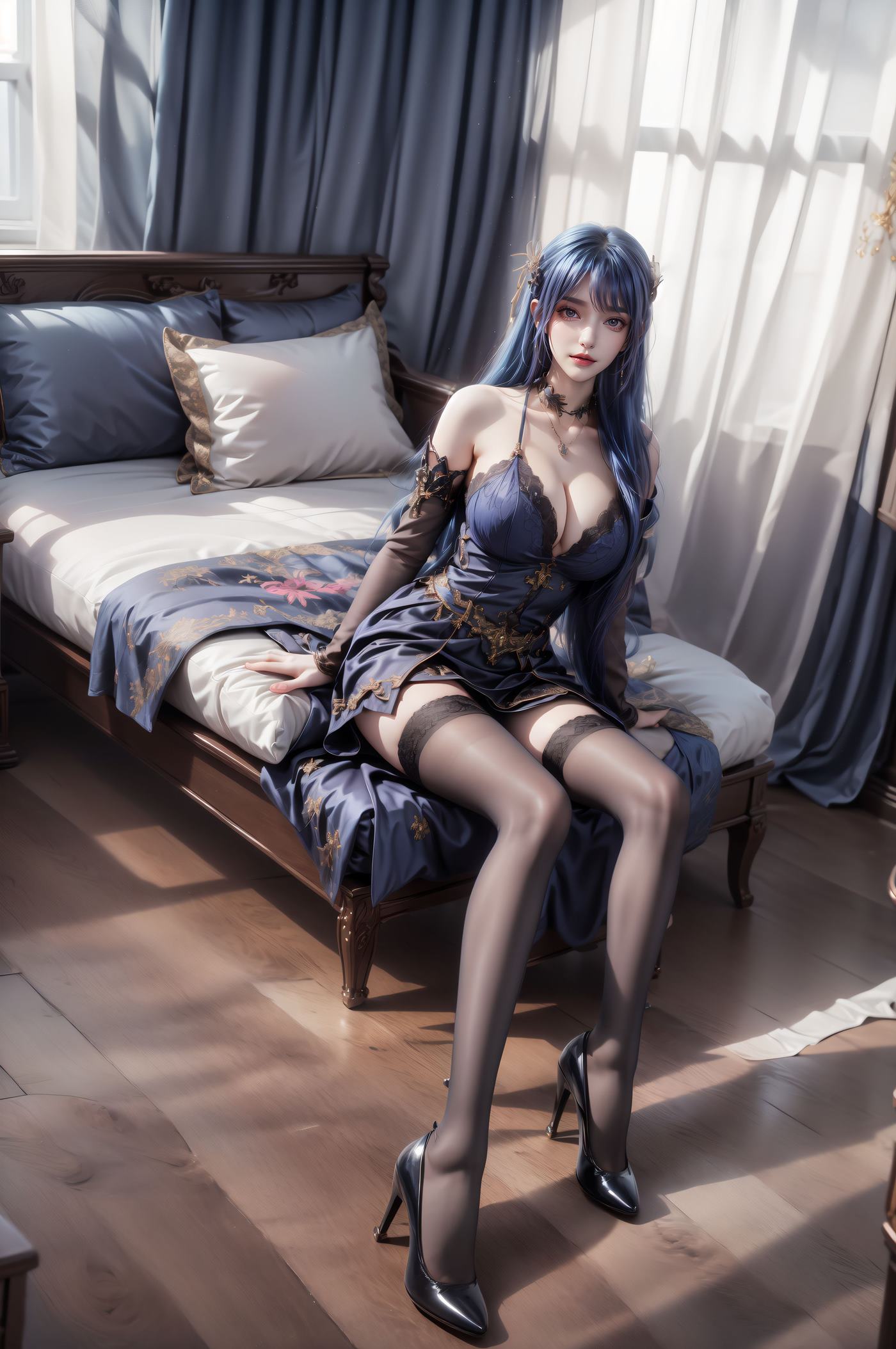 图片[2]-精选AI绘画 503 神印王座-圣采儿[69P]-草丛看图