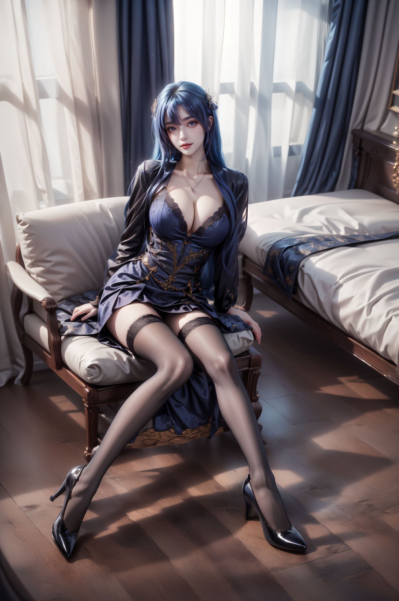 图片[1]-精选AI绘画 503 神印王座-圣采儿[69P]-草丛看图