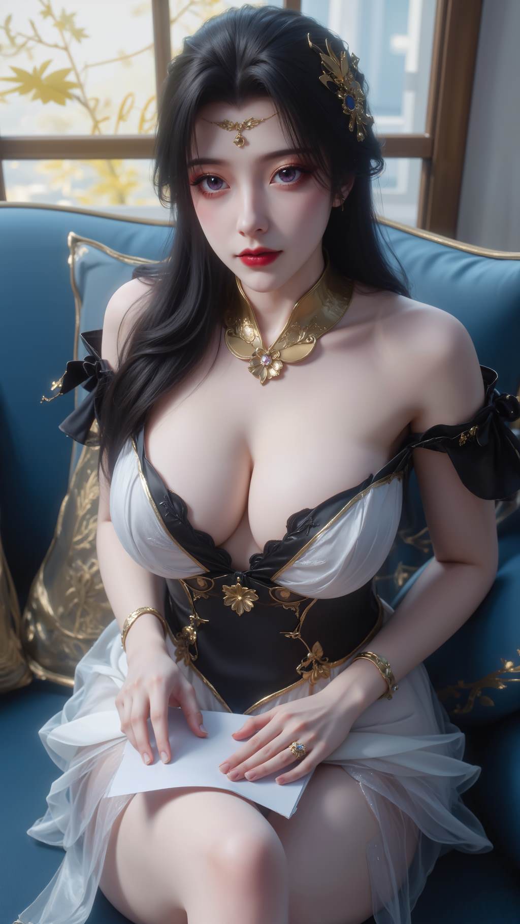 图片[1]-精选AI绘画 815 长生界-柳如烟[91P]-草丛看图