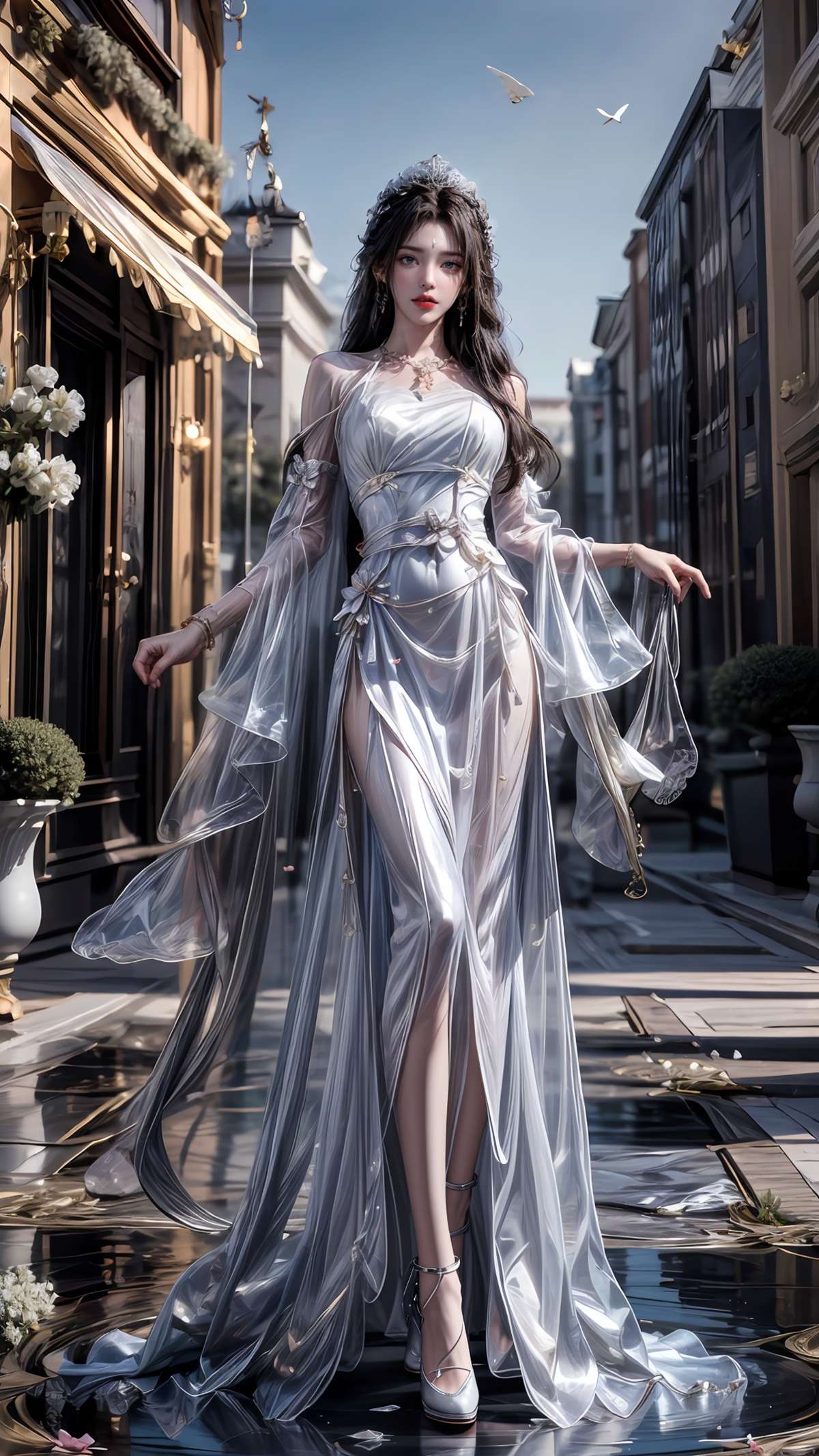 图片[4]-AI绘画 401-清漪[54P]-草丛看图