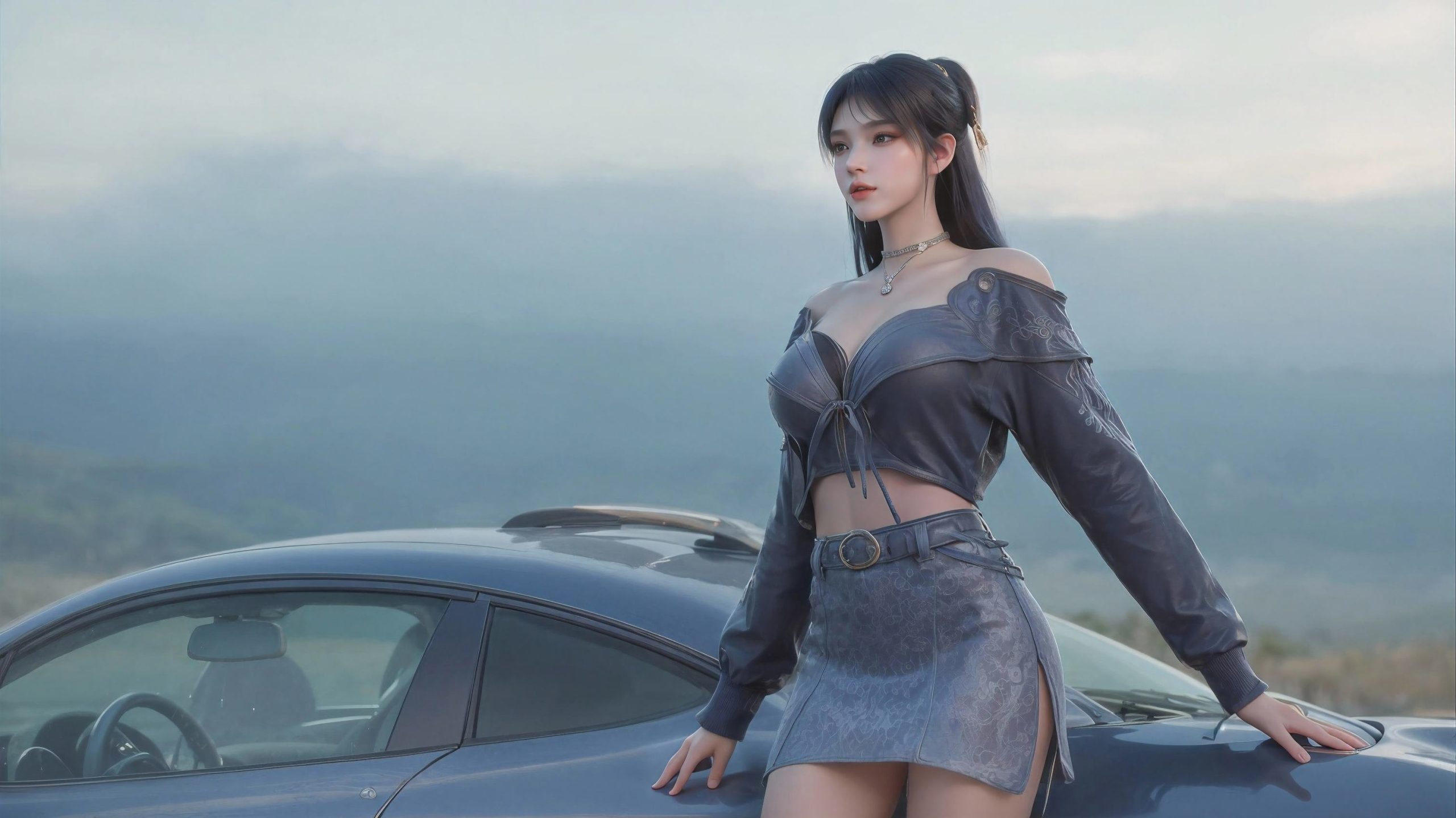 图片[2]-精选AI绘画 368 姬紫月[25P]-草丛看图