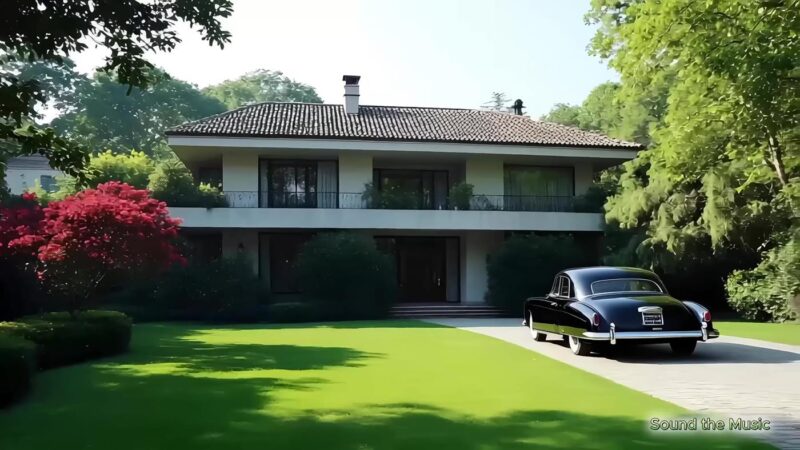 精选[AI Video]Heavenly Flowers in the 1950s – Soothing Vintage Music for the Soul[20P]-草丛看图