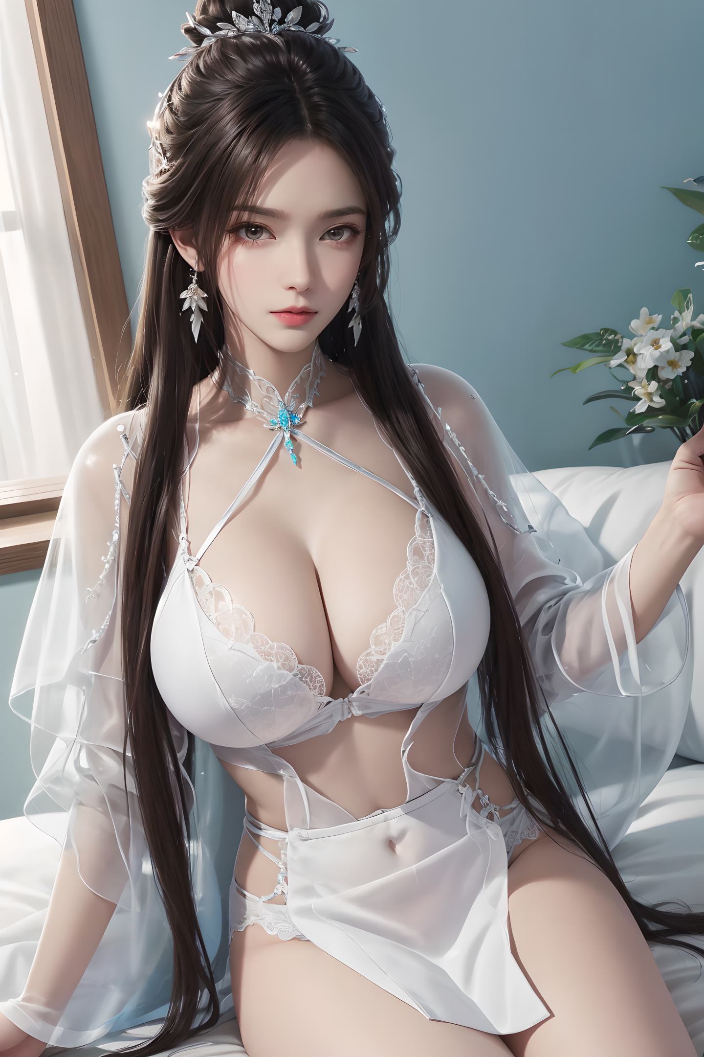 图片[5]-精选AI绘画 242 陆雪琪[52P]-草丛看图