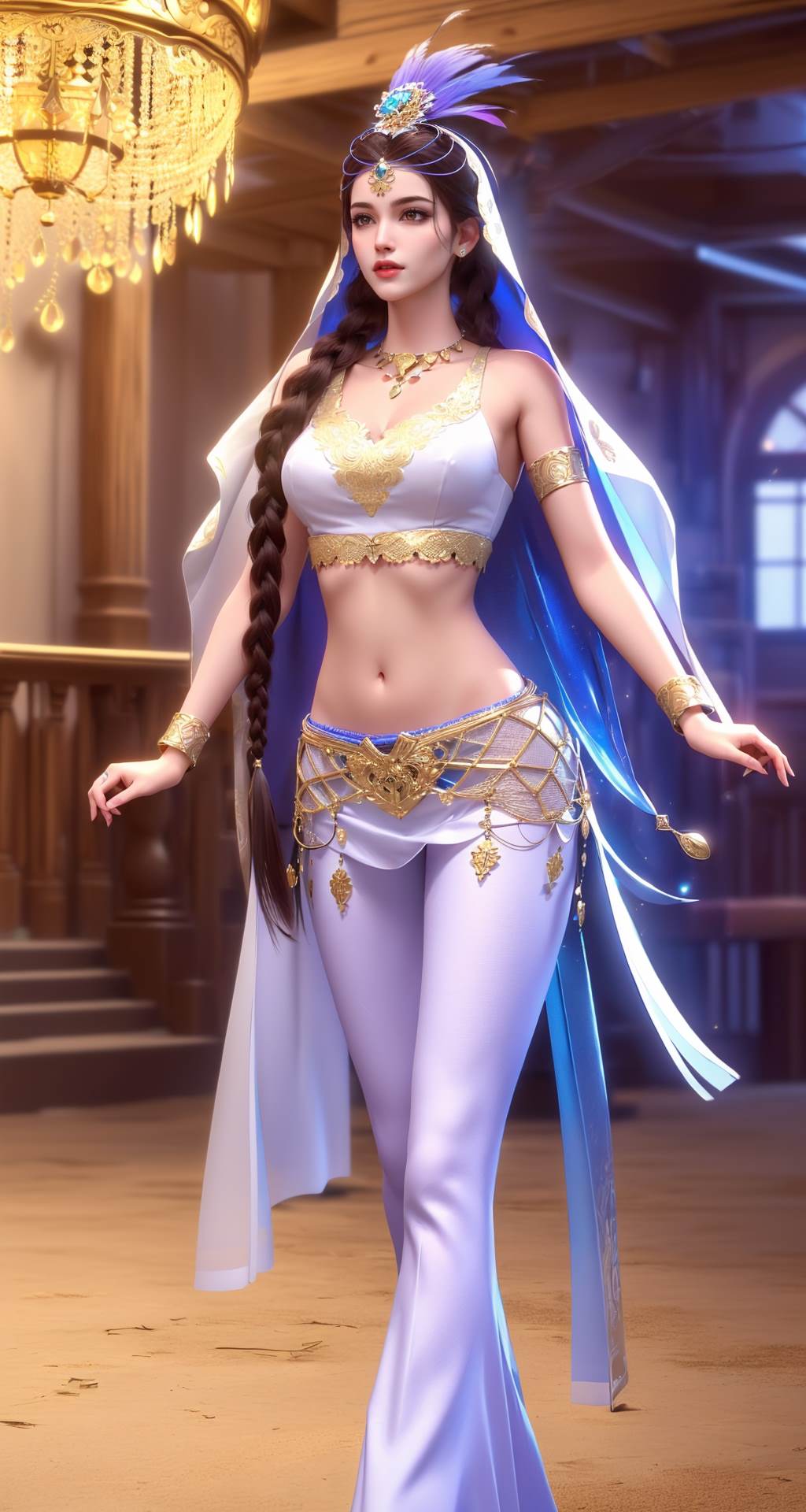 图片[5]-AI绘画 733 三十六骑-胡姬[41P]-草丛看图