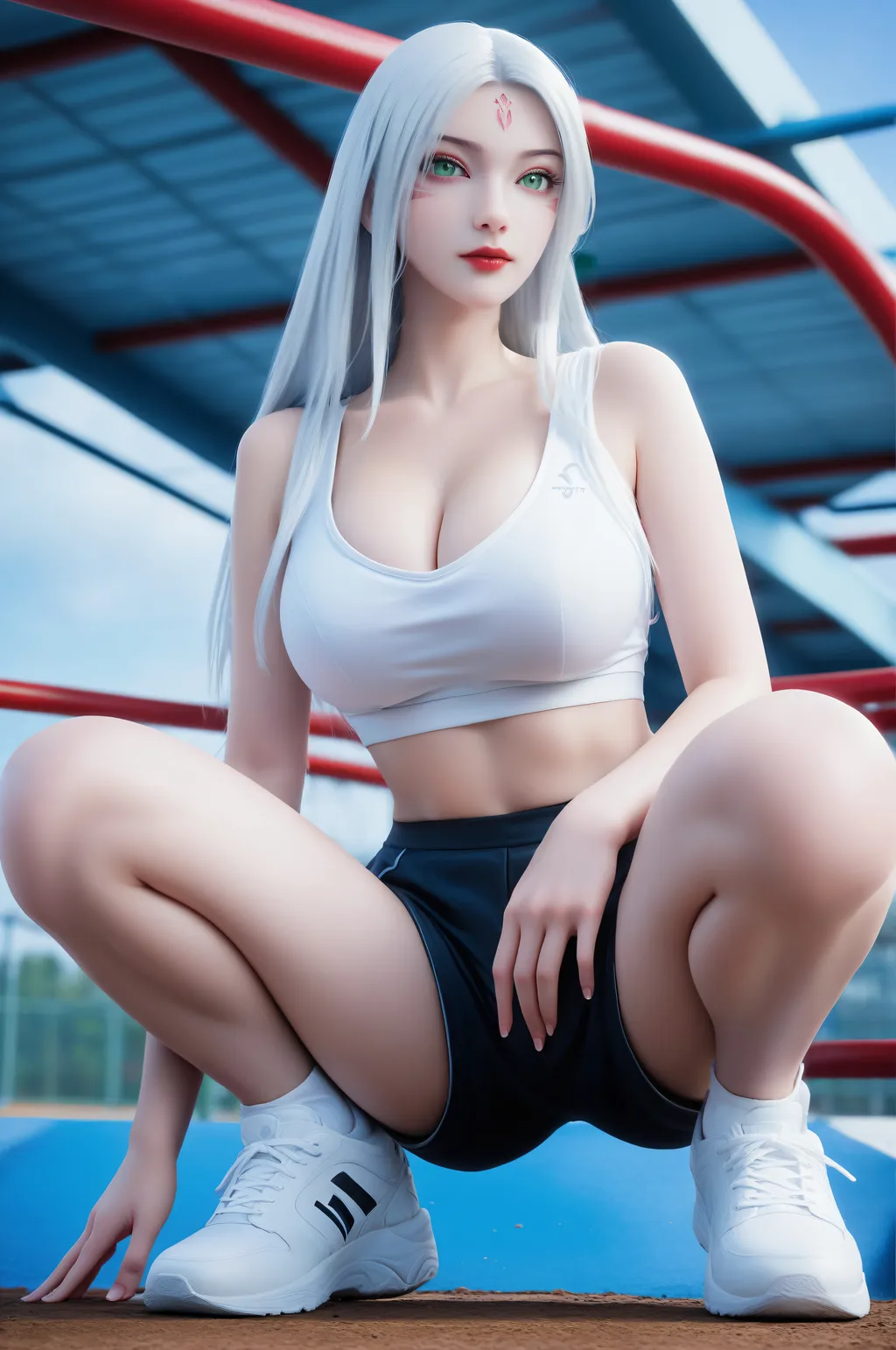 图片[3]-精选AI绘画 905 小白校园运会[48P]-草丛看图