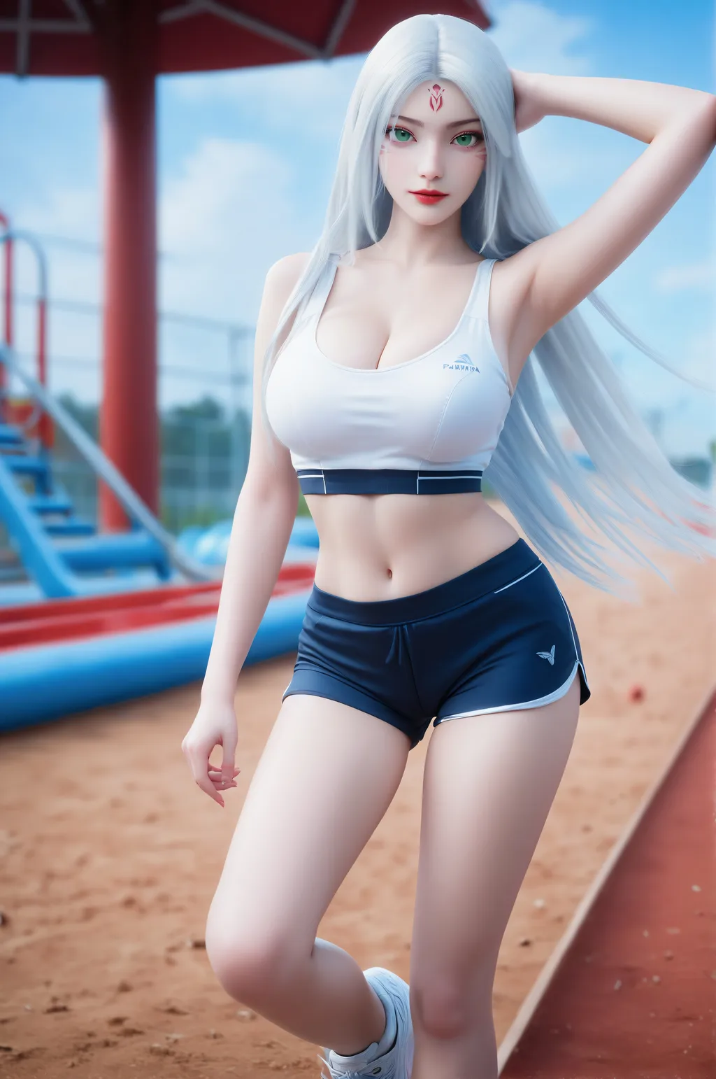 图片[5]-精选AI绘画 905 小白校园运会[48P]-草丛看图