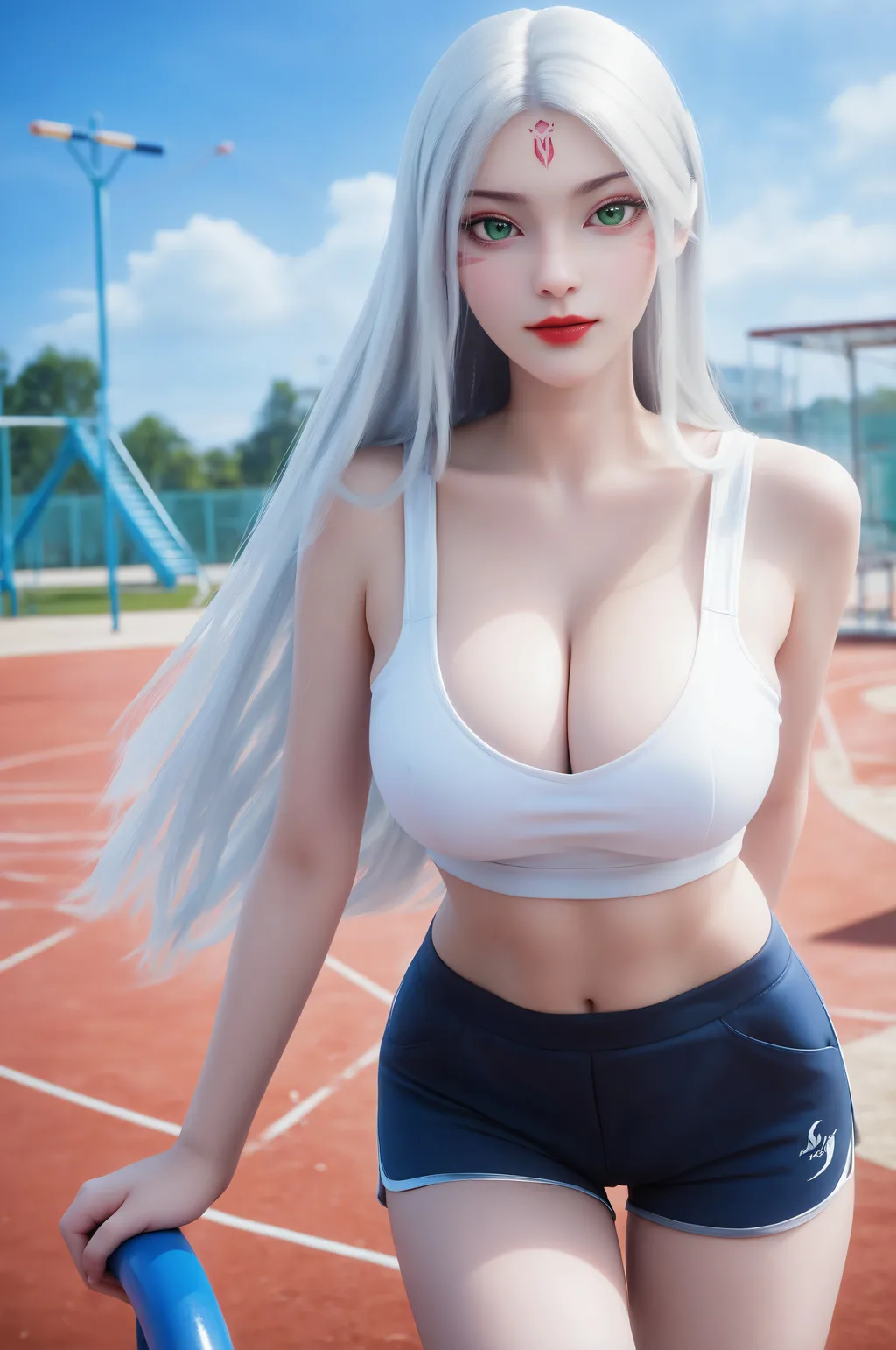 图片[6]-精选AI绘画 905 小白校园运会[48P]-草丛看图