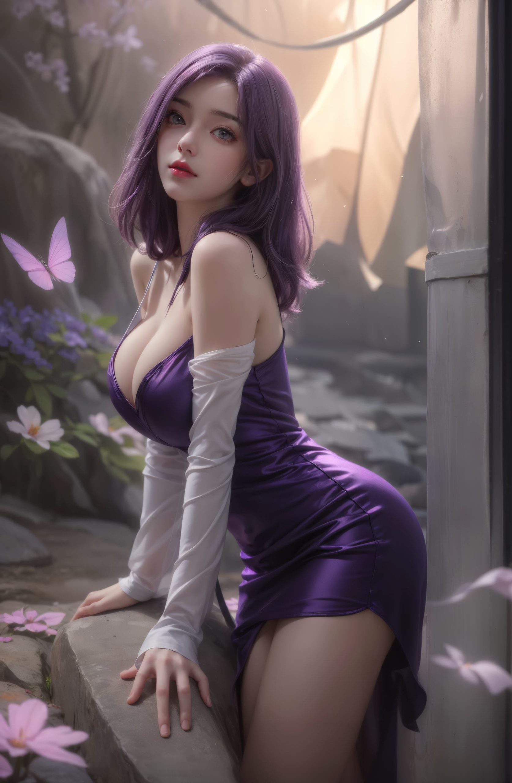 图片[2]-精选AI绘画 205 完美世界-云曦[18P]-草丛看图