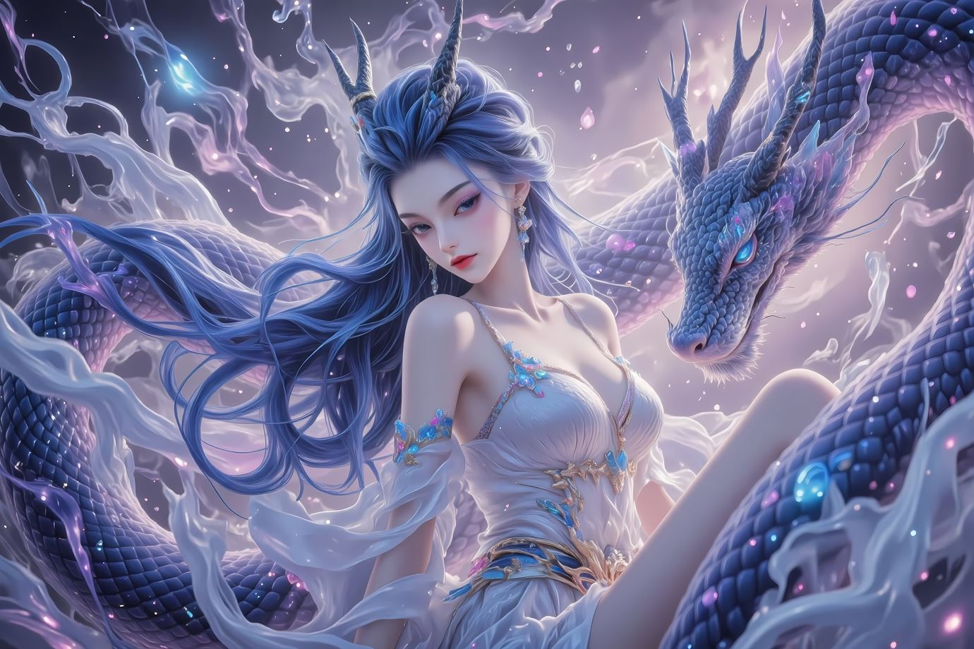 图片[3]-精选AI绘画 564 敖闰[40P]-草丛看图