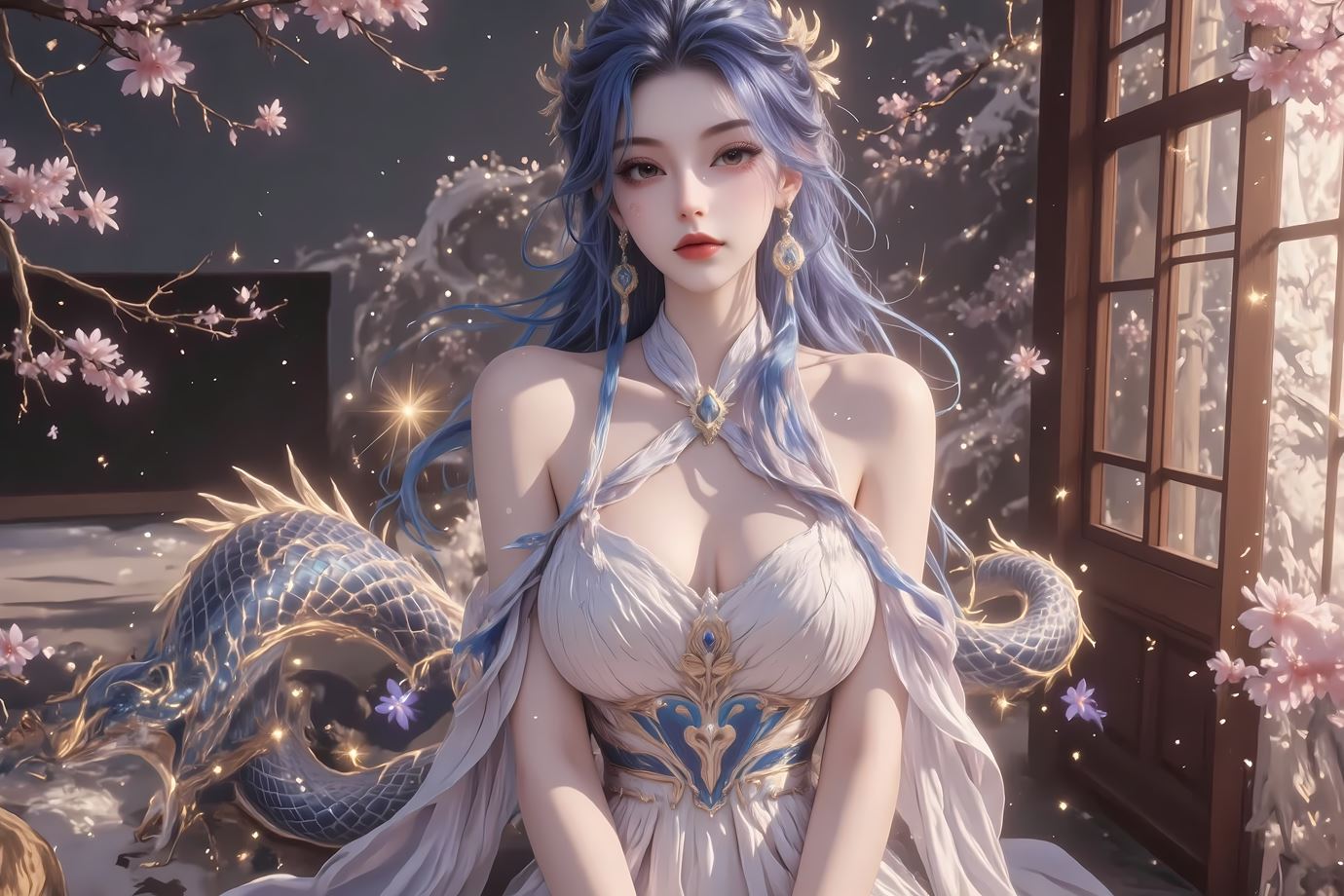 图片[5]-精选AI绘画 564 敖闰[40P]-草丛看图