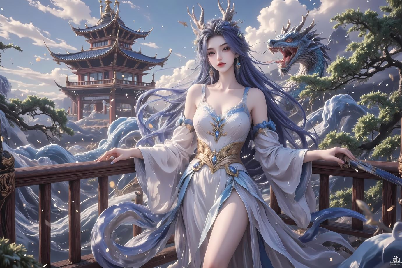 图片[7]-精选AI绘画 564 敖闰[40P]-草丛看图