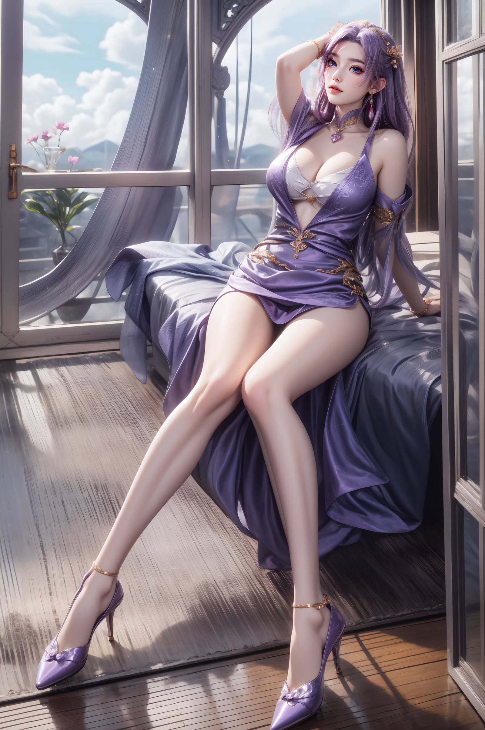 图片[5]-精选AI绘画 287 云霄[26P]-草丛看图