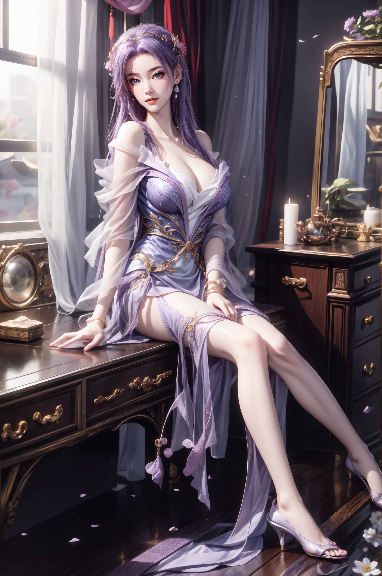 图片[8]-精选AI绘画 287 云霄[26P]-草丛看图