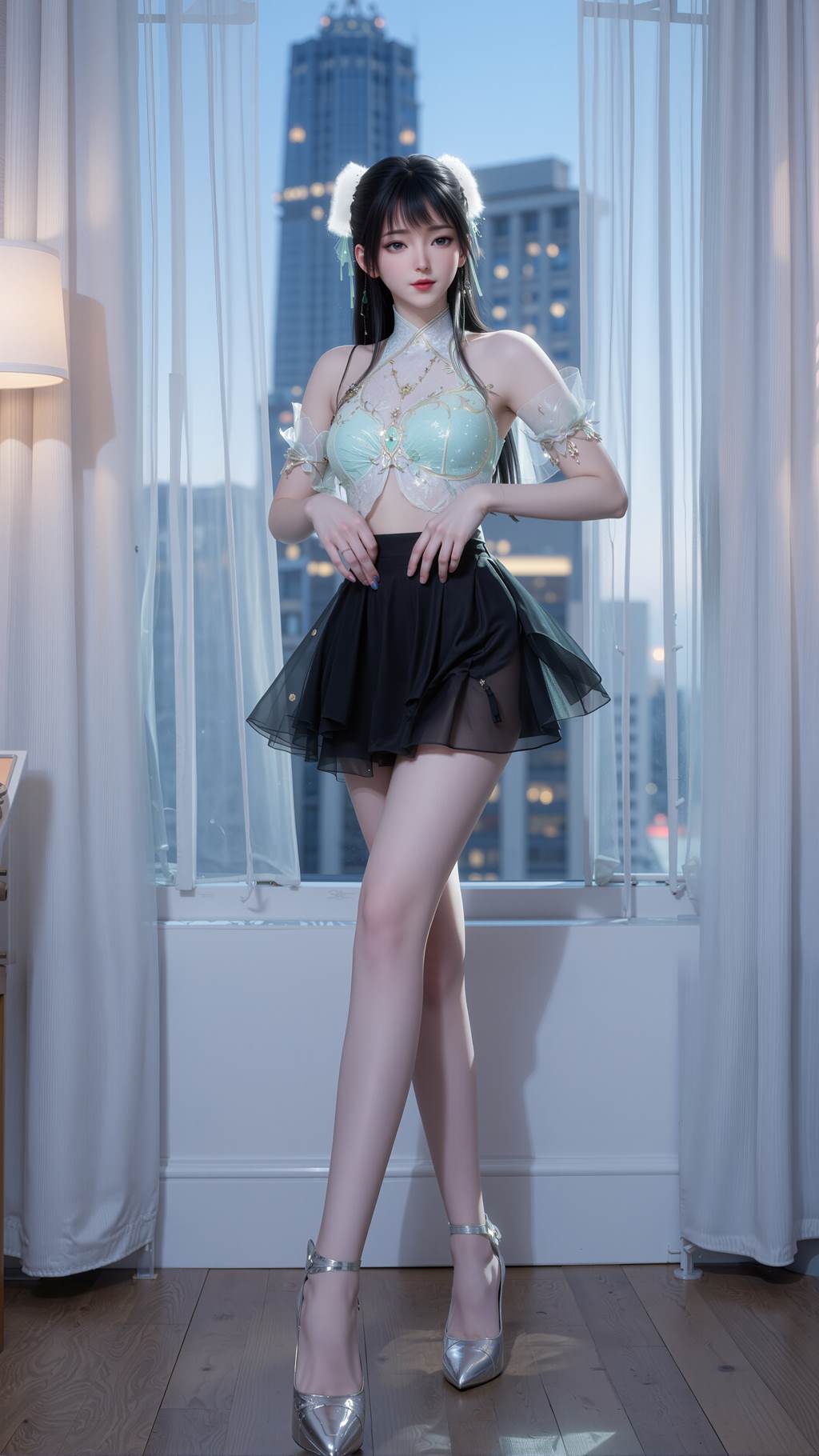 图片[2]-精选AI绘画 817 诛仙-碧瑶[21P]-草丛看图