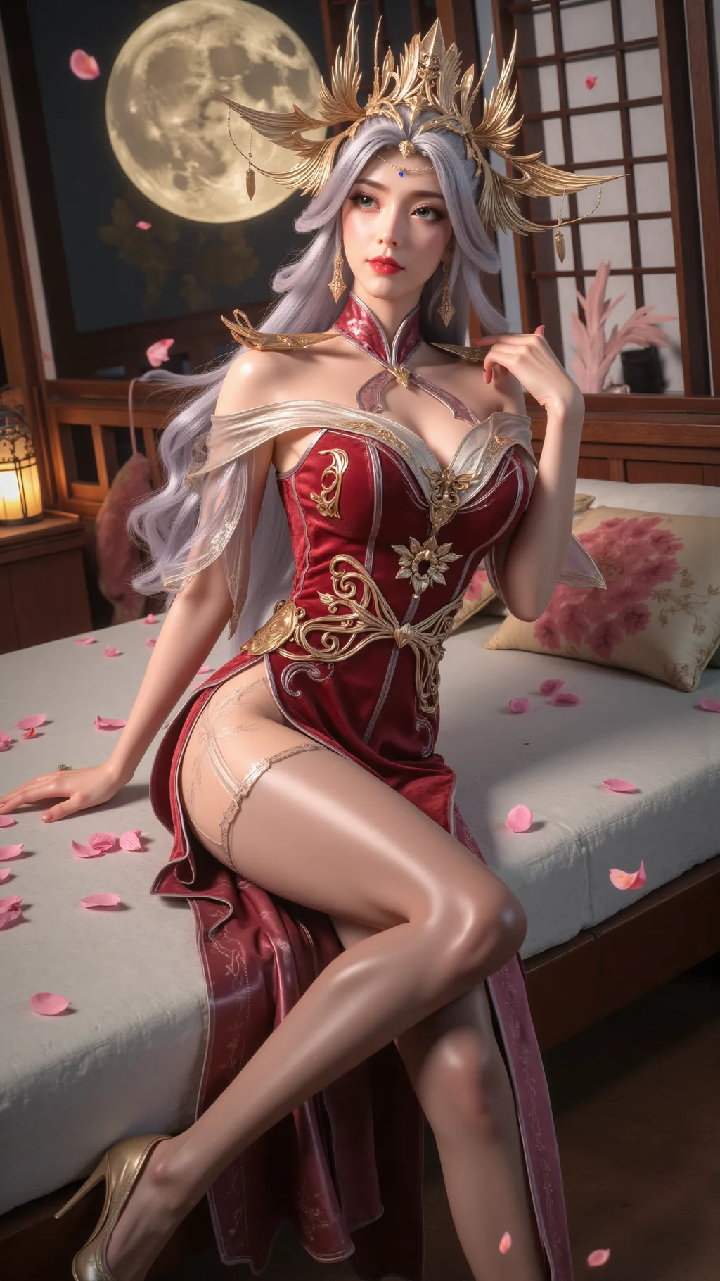 图片[4]-精选AI绘画 893 宁雨蝶[63P]-草丛看图