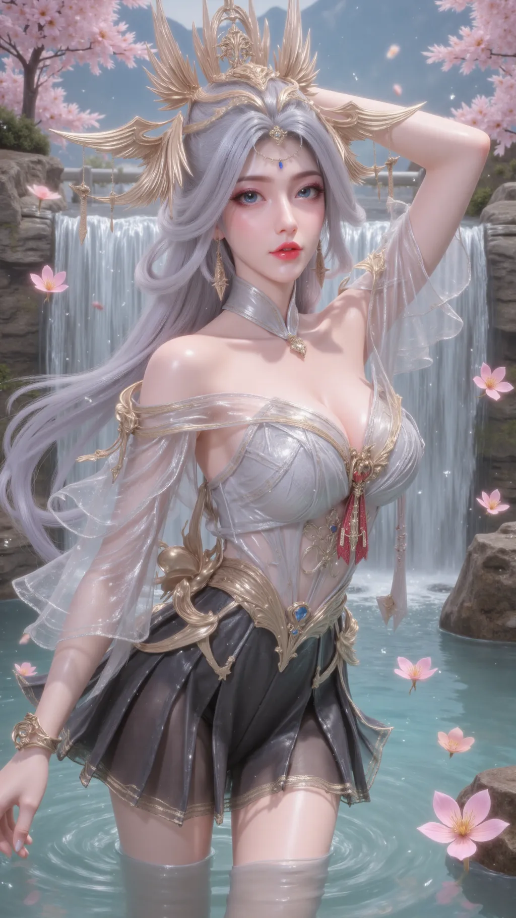 图片[6]-精选AI绘画 893 宁雨蝶[63P]-草丛看图