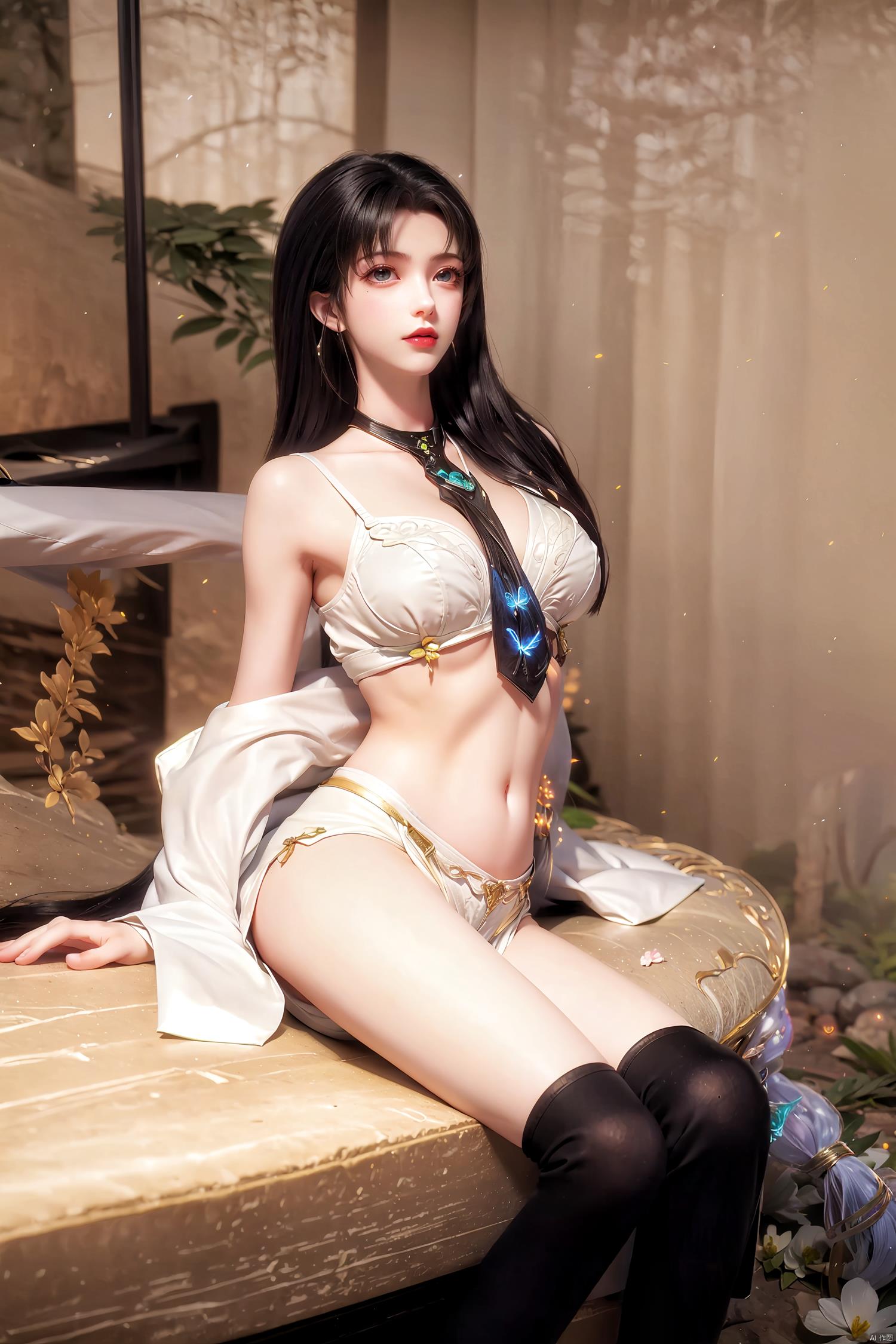 图片[4]-精选AI绘画 378 宁雨蝶[37P]-草丛看图