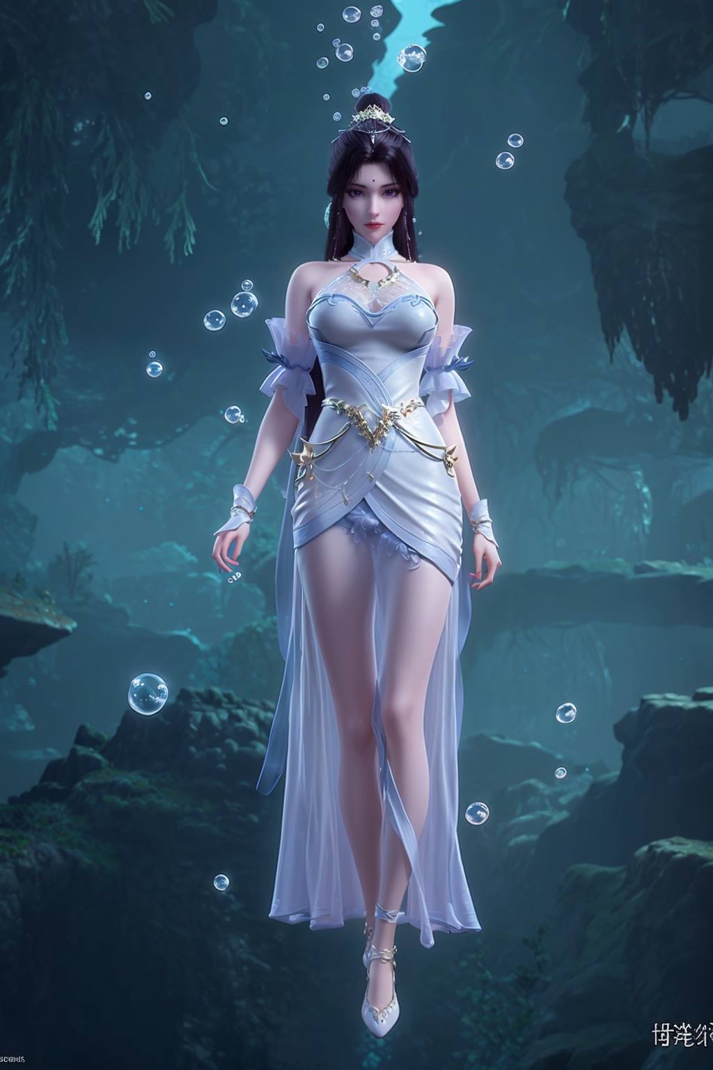 图片[6]-精选AI绘画 165 完美世界-月婵 主身全身版[102P]-草丛看图