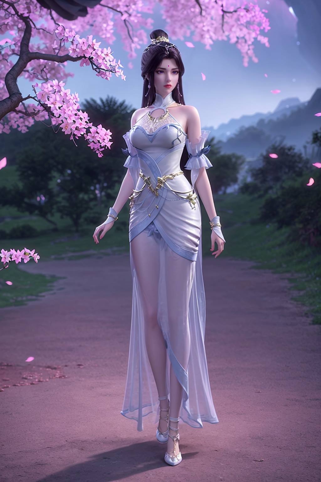 图片[7]-精选AI绘画 165 完美世界-月婵 主身全身版[102P]-草丛看图