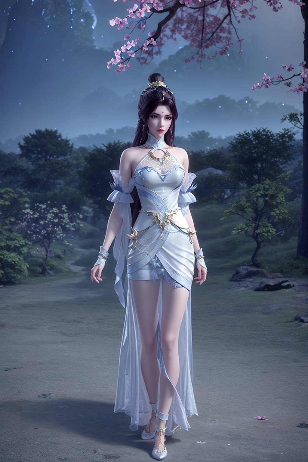 图片[8]-精选AI绘画 165 完美世界-月婵 主身全身版[102P]-草丛看图