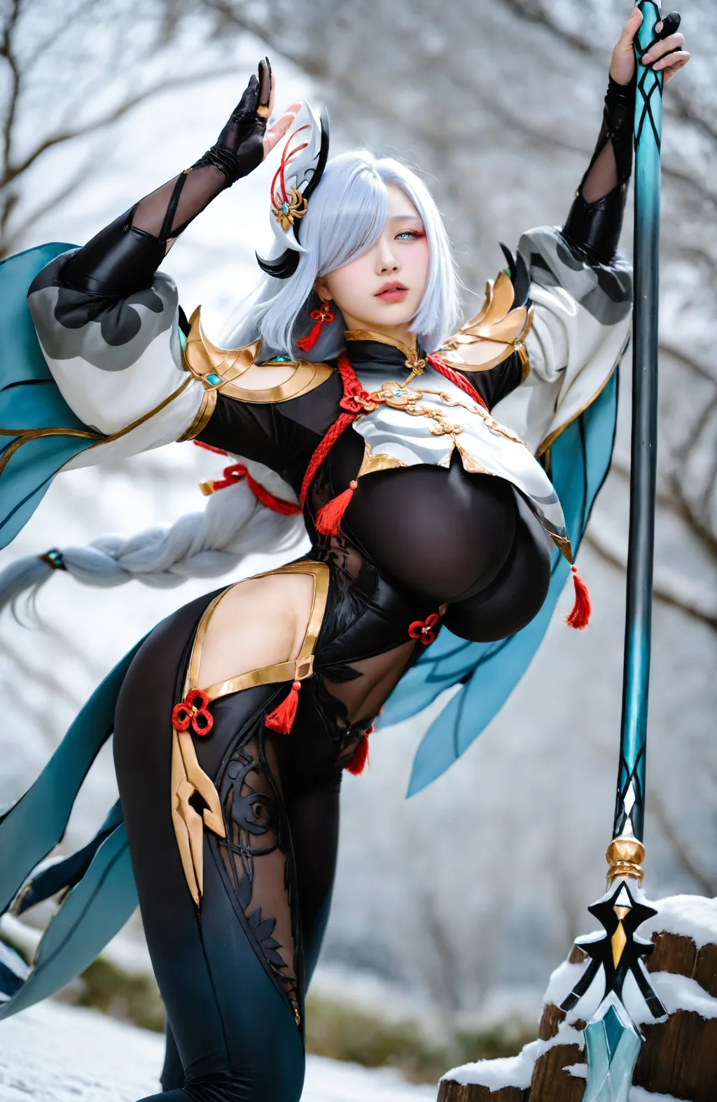 图片[3]-精选AI绘画 838 AI女神[20P]-草丛看图