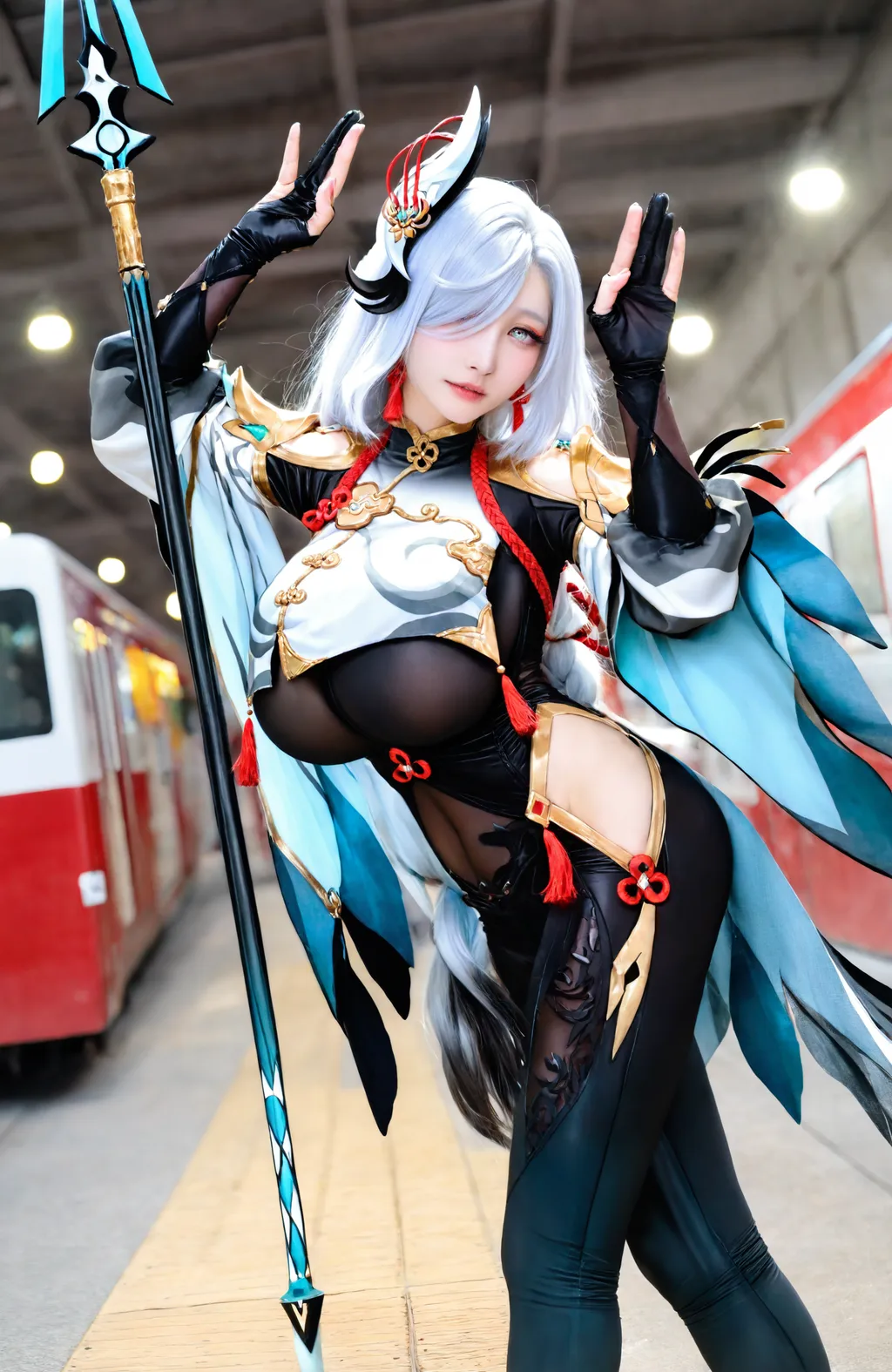 图片[5]-精选AI绘画 838 AI女神[20P]-草丛看图