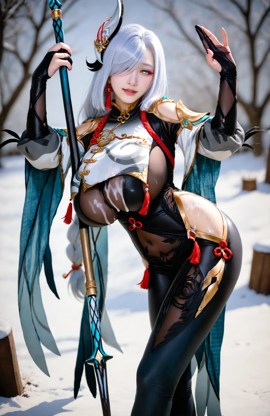 图片[7]-精选AI绘画 838 AI女神[20P]-草丛看图