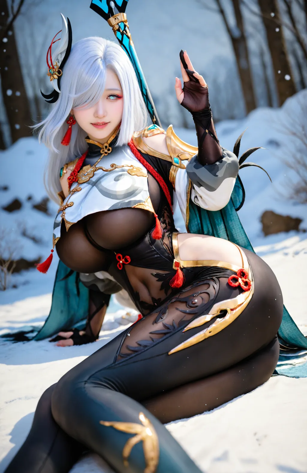 图片[1]-精选AI绘画 838 AI女神[20P]-草丛看图