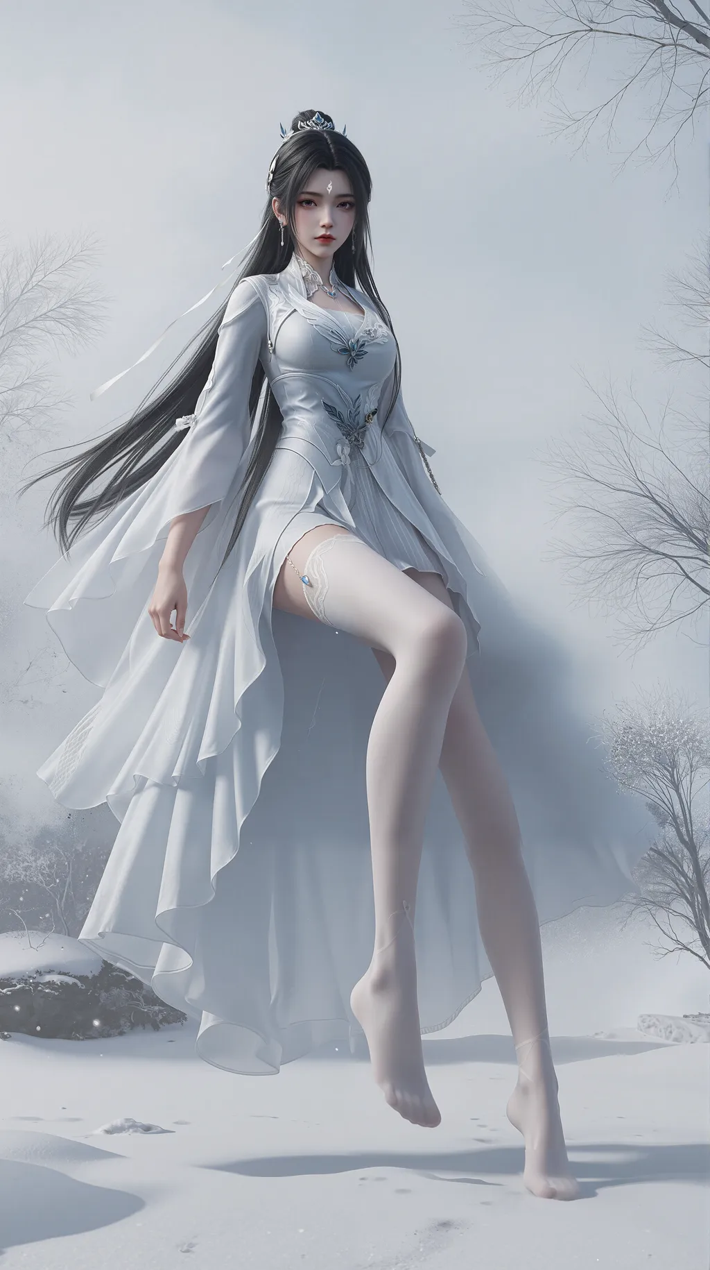 图片[2]-精选AI绘画 890 诛仙3-陆雪琪[20P]-草丛看图