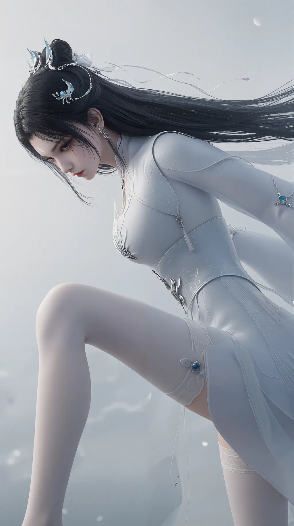 图片[4]-精选AI绘画 890 诛仙3-陆雪琪[20P]-草丛看图