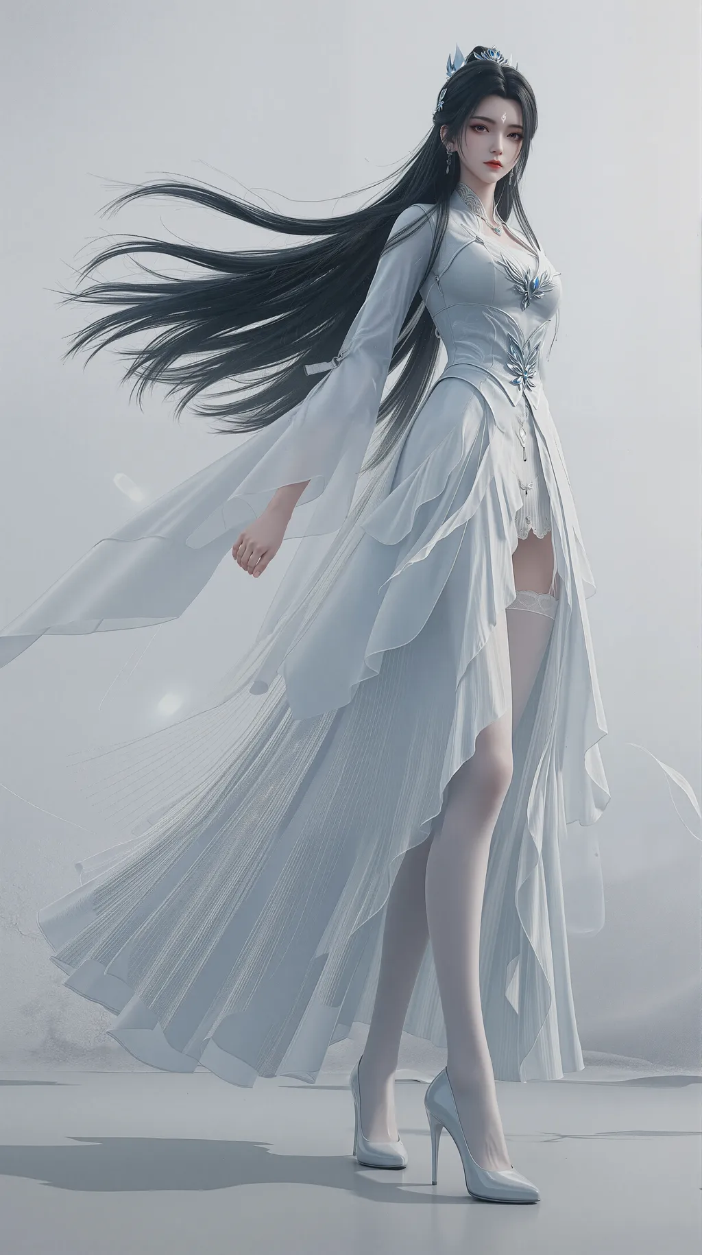 图片[7]-精选AI绘画 890 诛仙3-陆雪琪[20P]-草丛看图