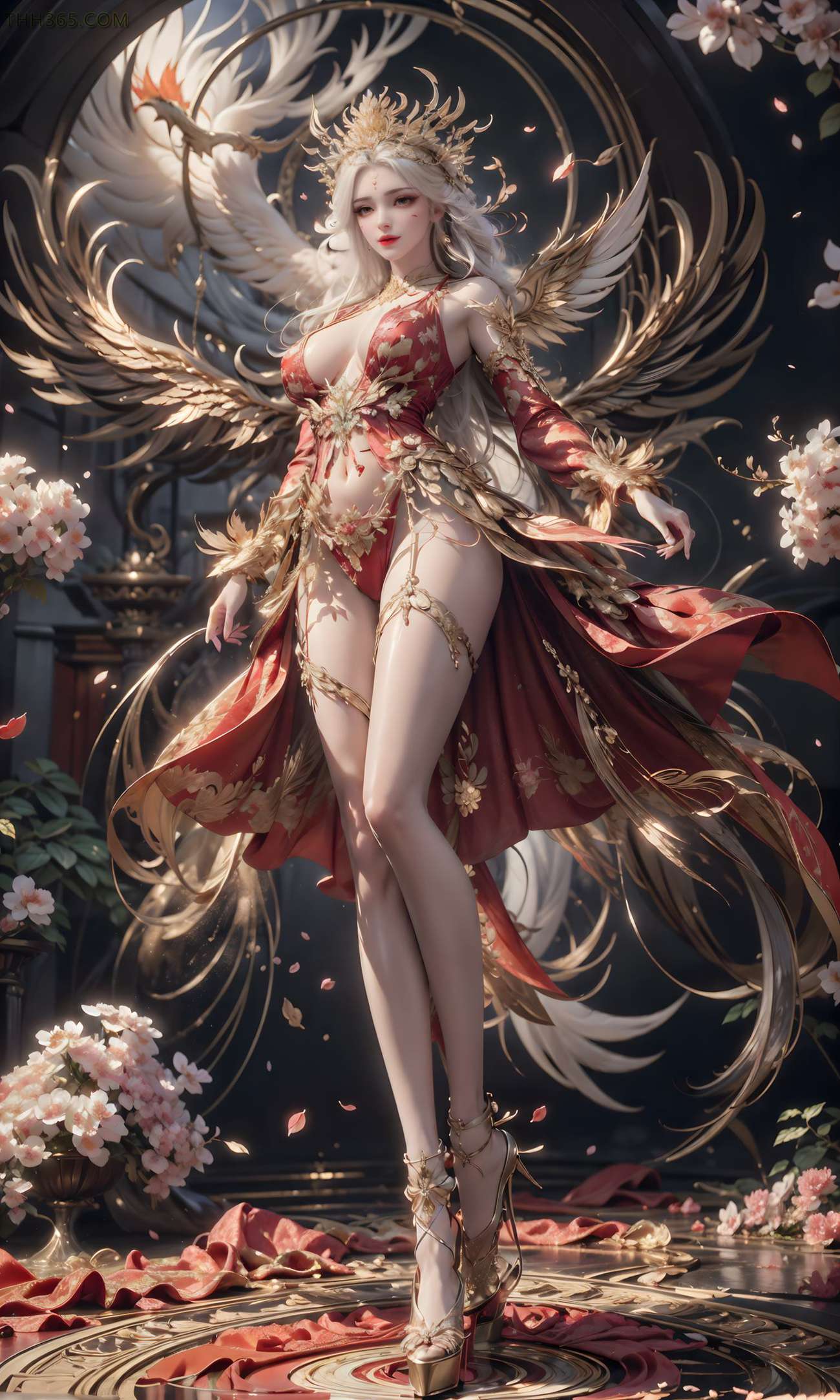 图片[2]-精选AI绘画 491 朱雀王[58P]-草丛看图