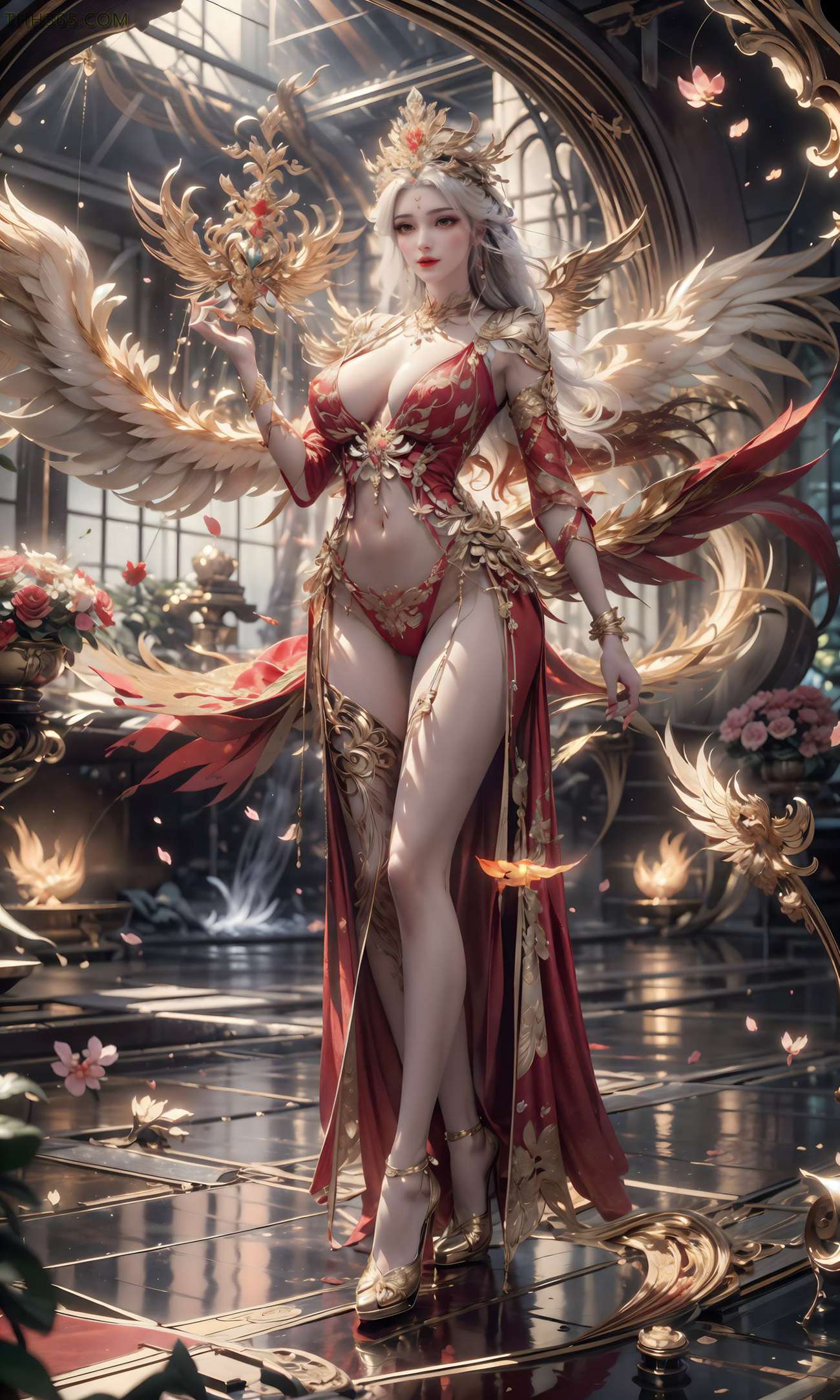 图片[6]-精选AI绘画 491 朱雀王[58P]-草丛看图