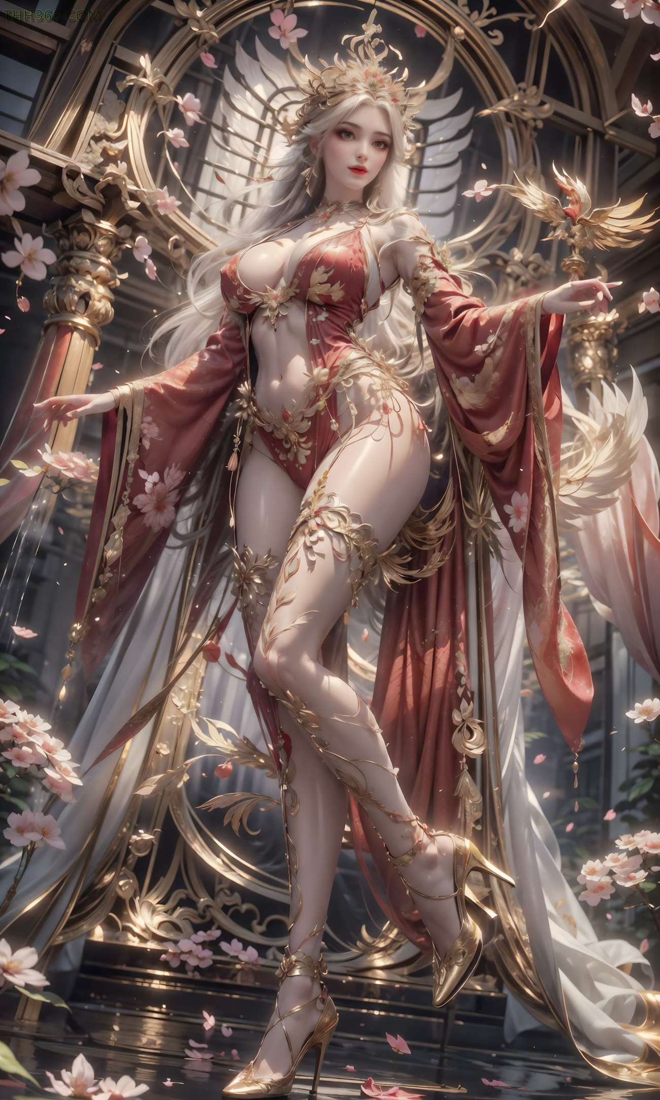 图片[1]-精选AI绘画 491 朱雀王[58P]-草丛看图