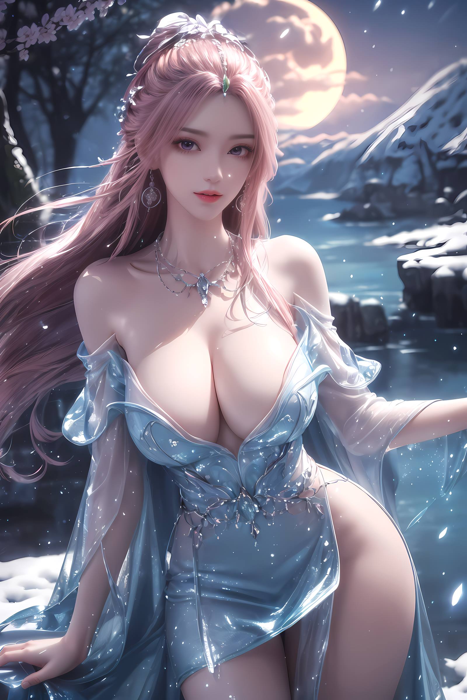 图片[2]-精选AI绘画 121 完美世界-叶倾仙[15P]-草丛看图