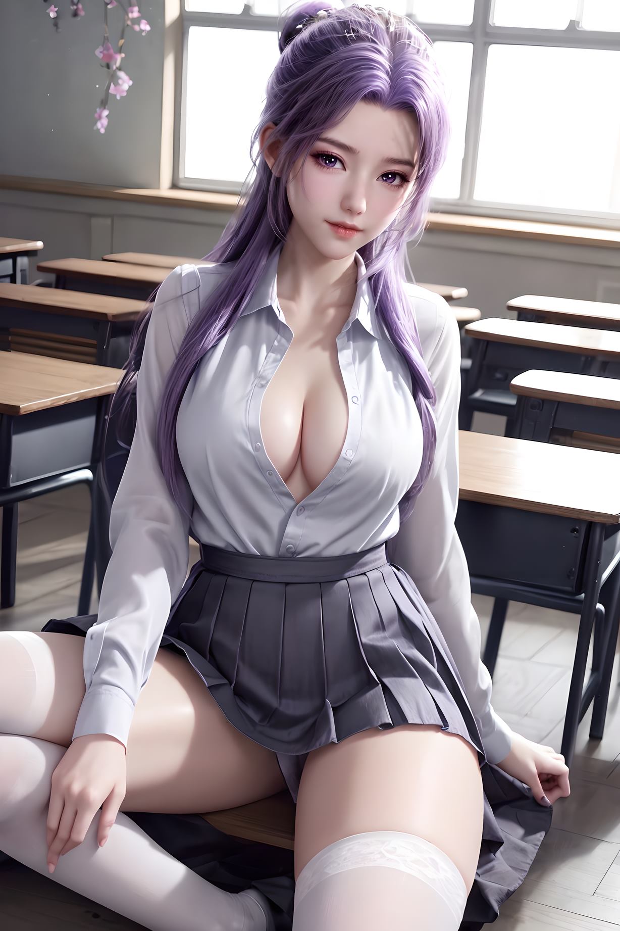 图片[3]-精选AI绘画 184 师兄啊师兄-云霄[10P]-草丛看图