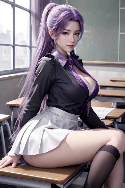 精选AI绘画 184 师兄啊师兄-云霄[10P]-草丛看图