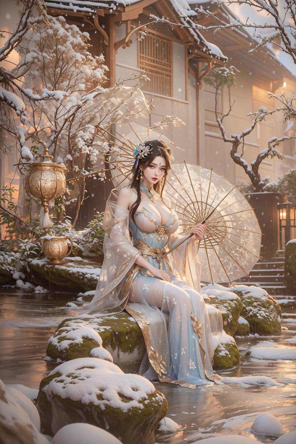 图片[7]-精选AI绘画 742 完美-柳神[19P]-草丛看图