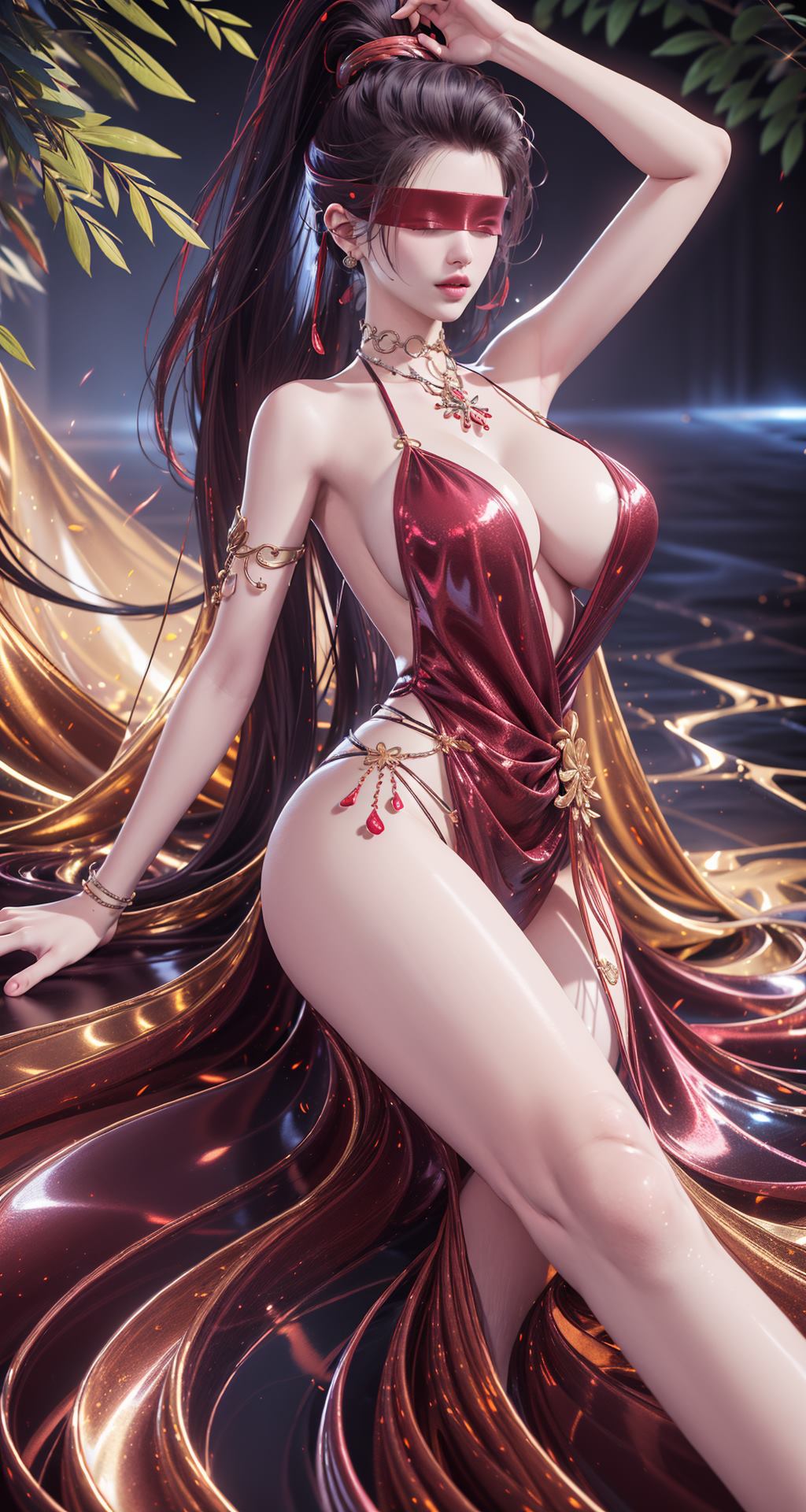 图片[3]-精选AI绘画 196 永劫无间-宁红夜[26P]-草丛看图