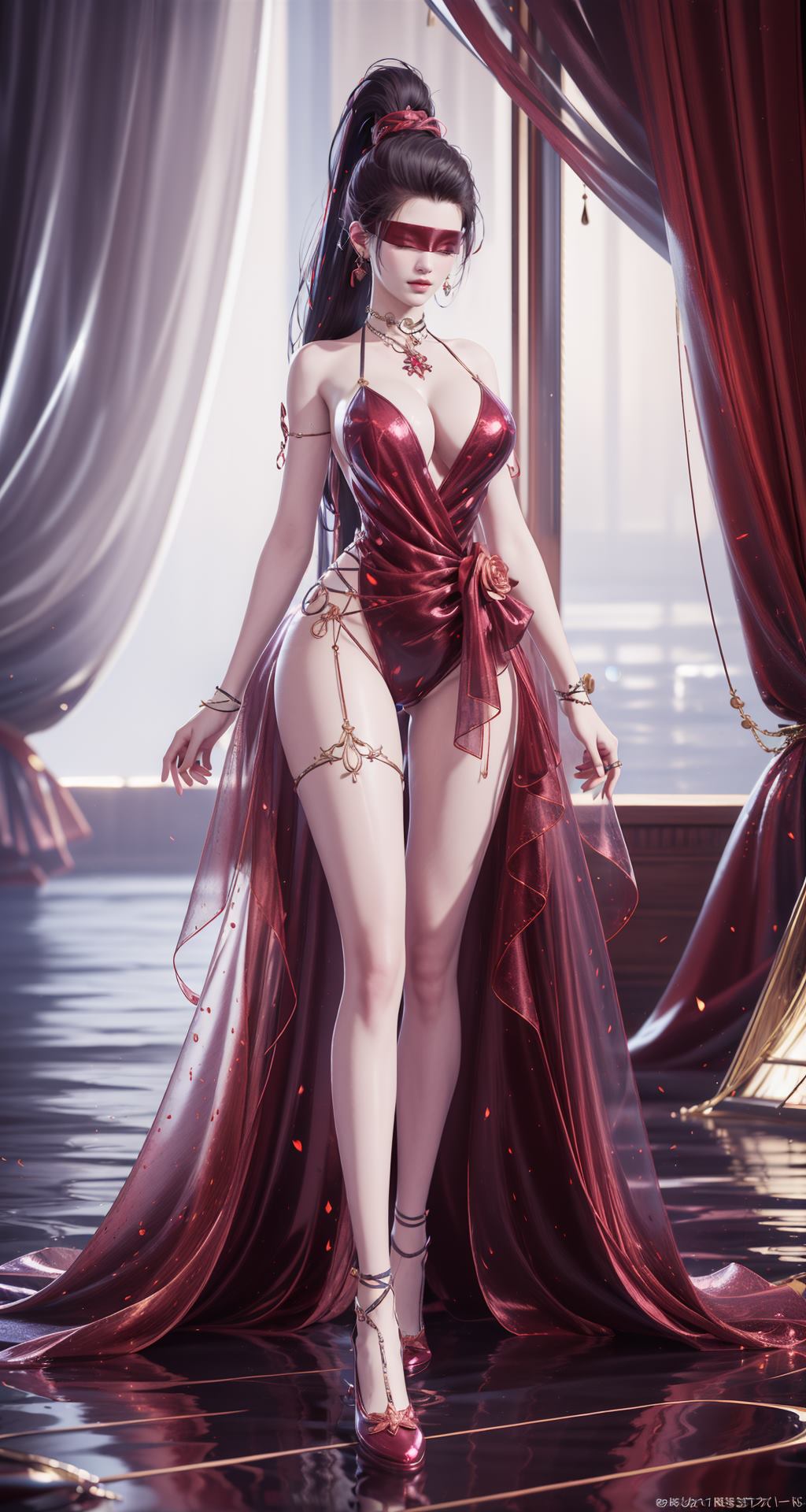 图片[5]-精选AI绘画 196 永劫无间-宁红夜[26P]-草丛看图