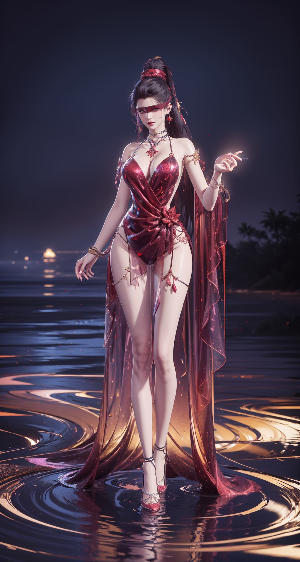 图片[7]-精选AI绘画 196 永劫无间-宁红夜[26P]-草丛看图