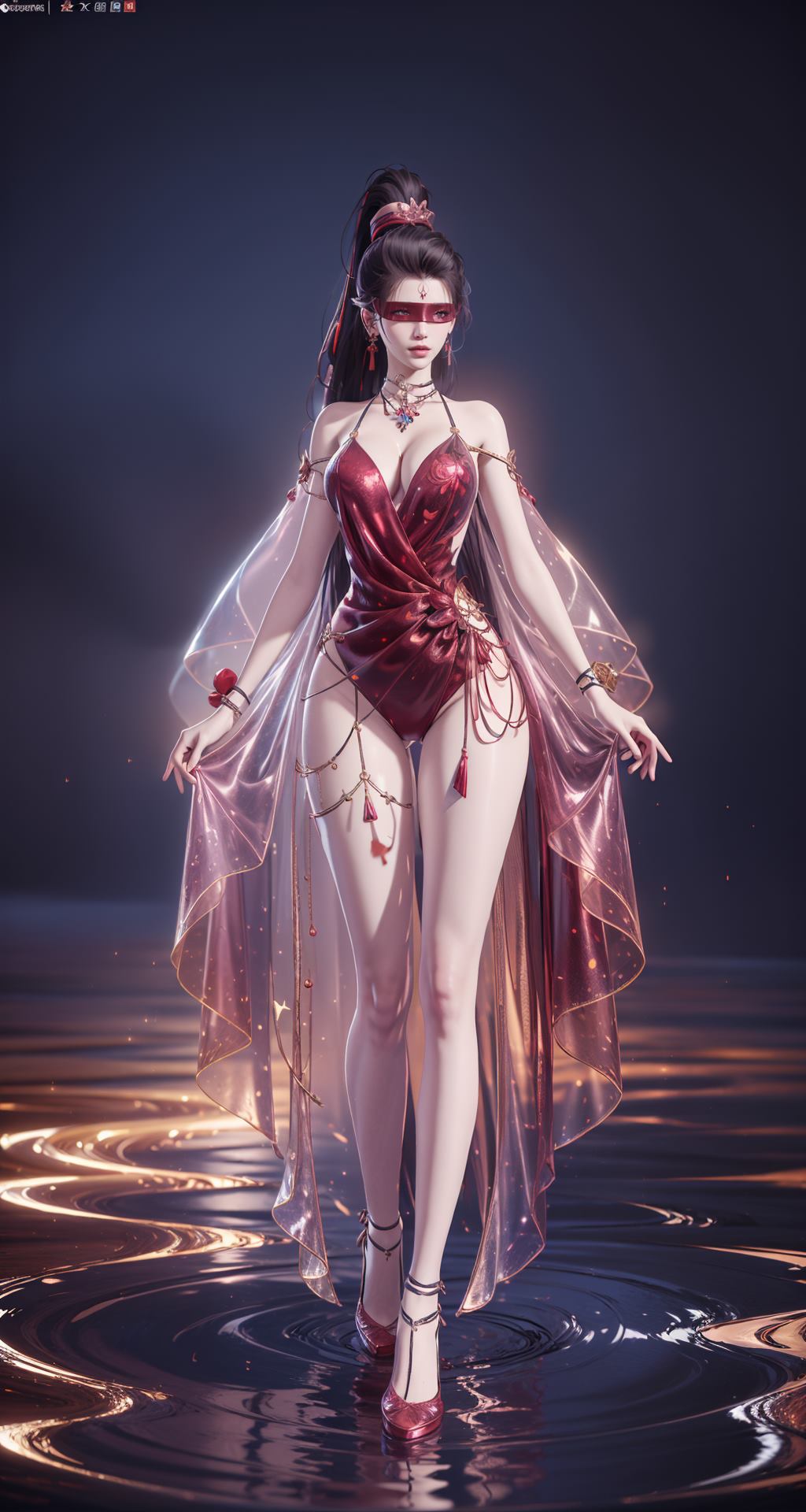 图片[8]-精选AI绘画 196 永劫无间-宁红夜[26P]-草丛看图