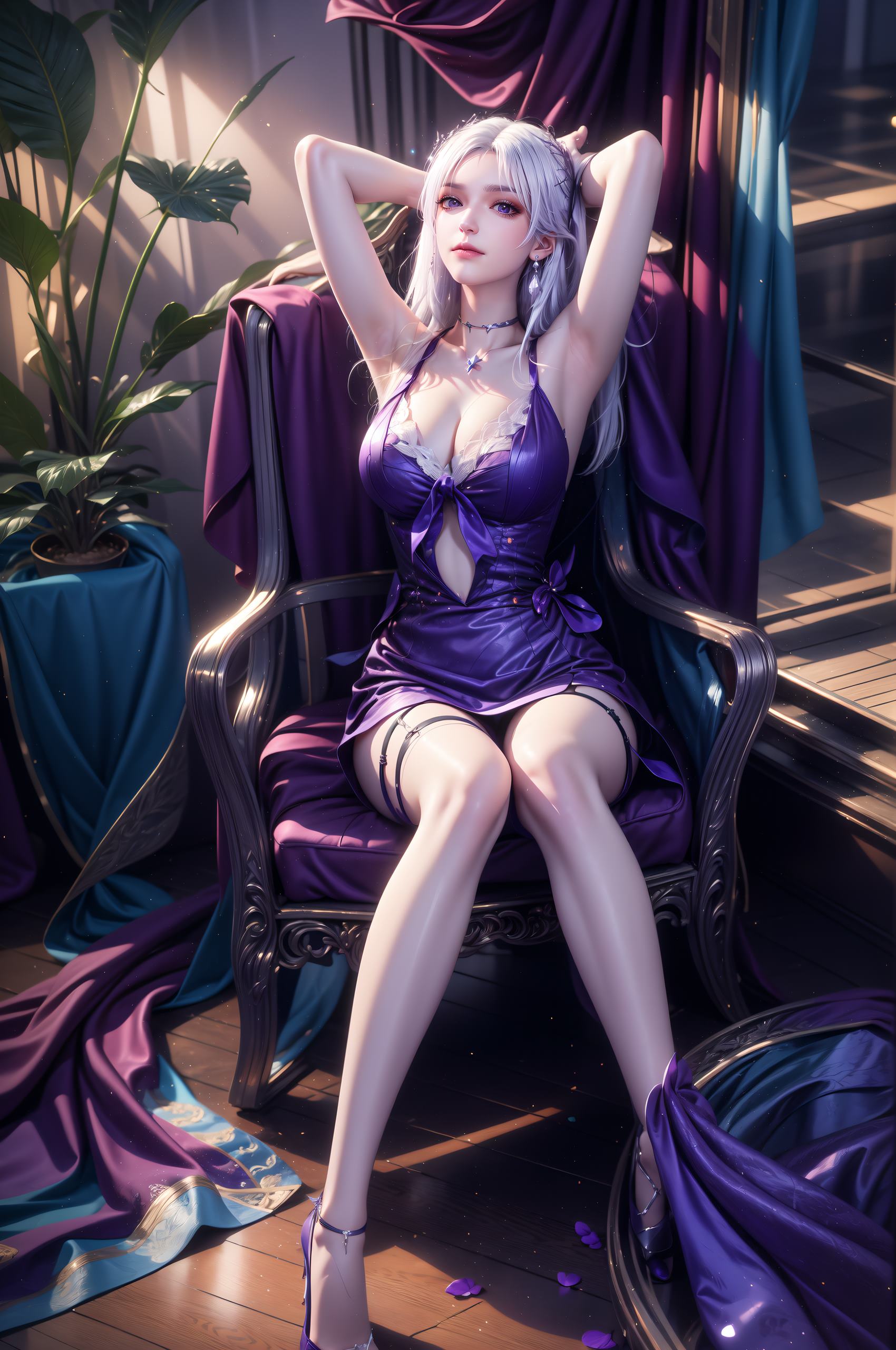 图片[3]-精选AI绘画 275 圣采儿[50P]-草丛看图