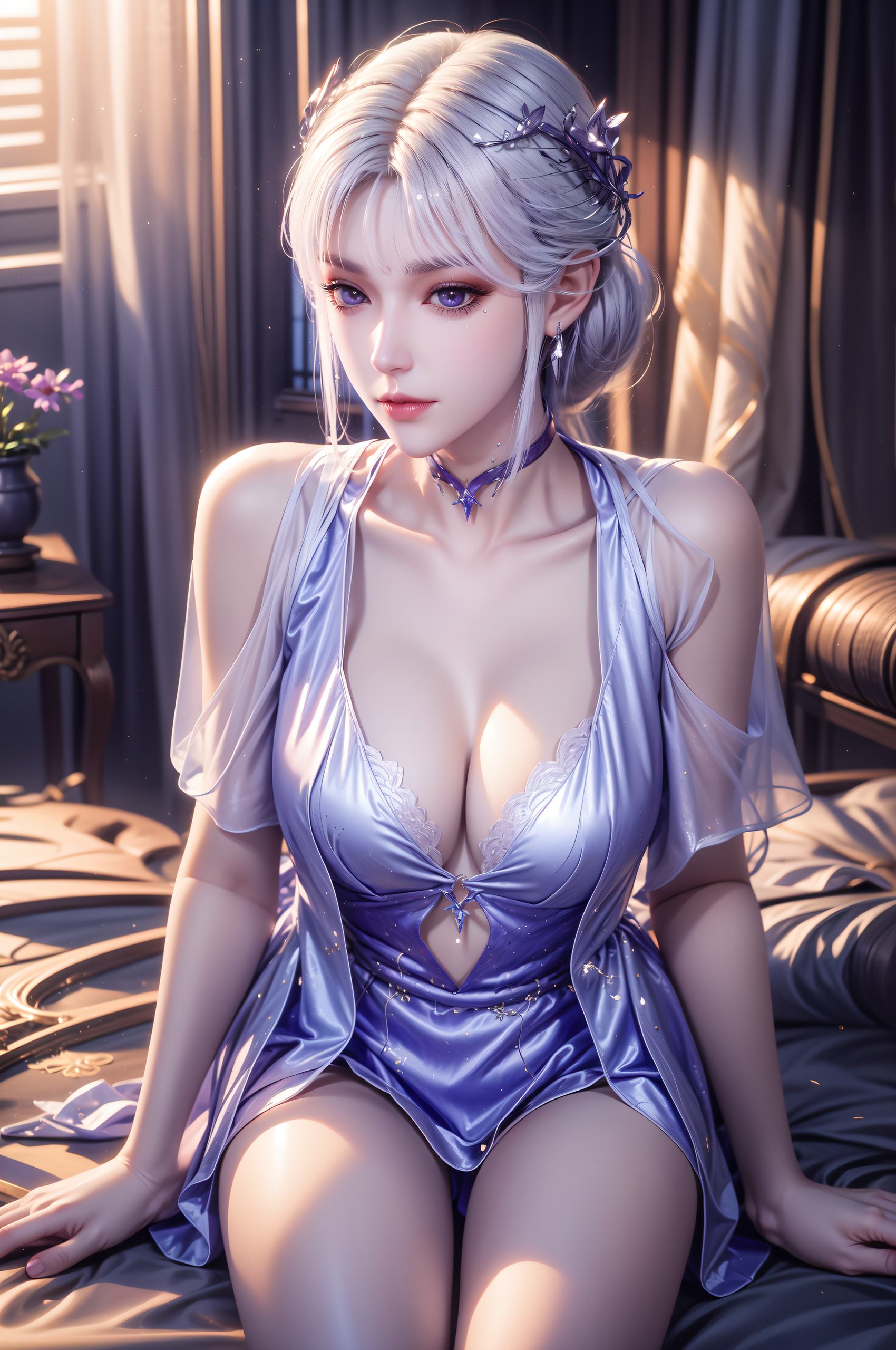 图片[4]-精选AI绘画 275 圣采儿[50P]-草丛看图