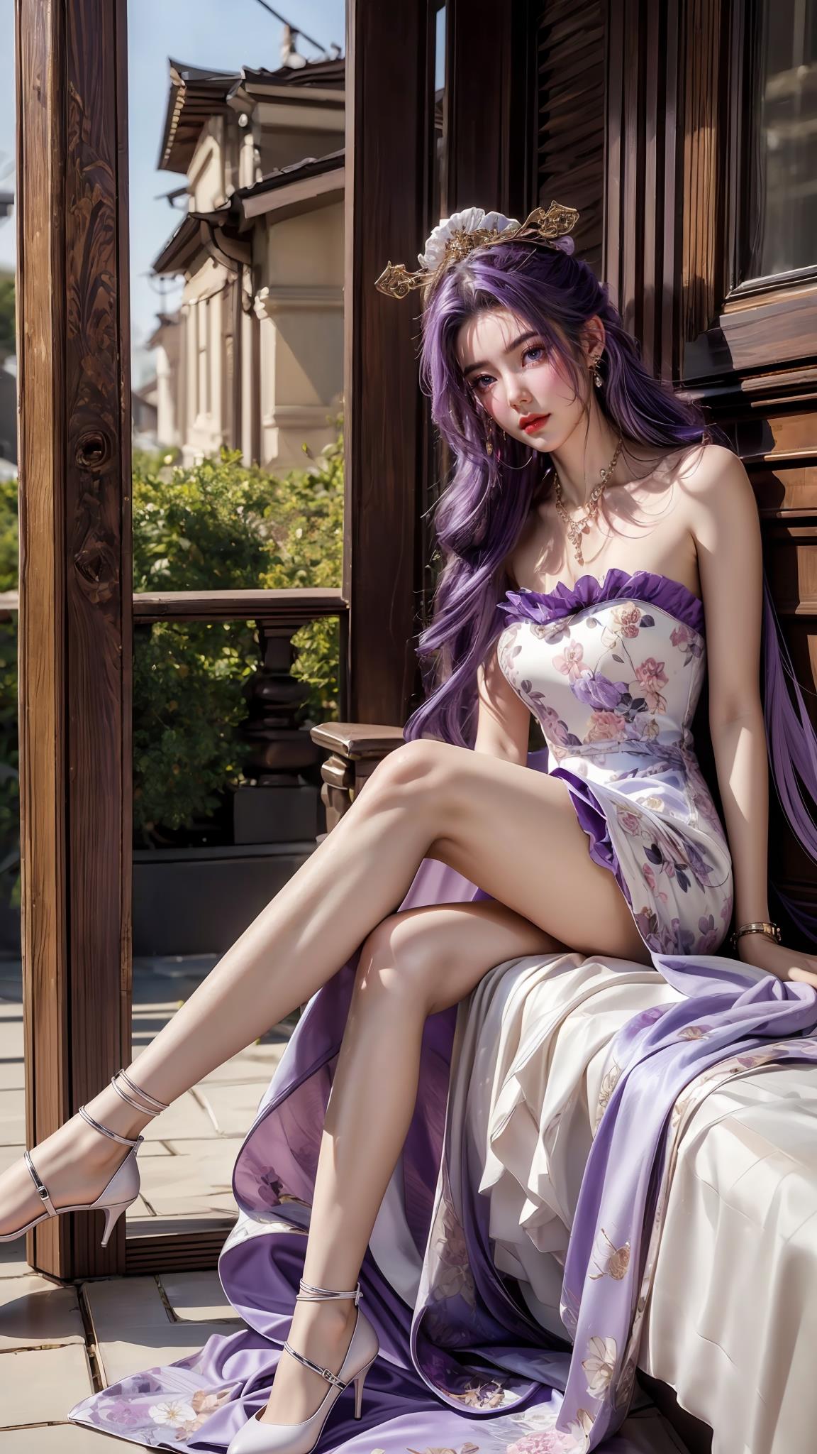 图片[2]-精选AI绘画 386 师兄-云霄[33P]-草丛看图