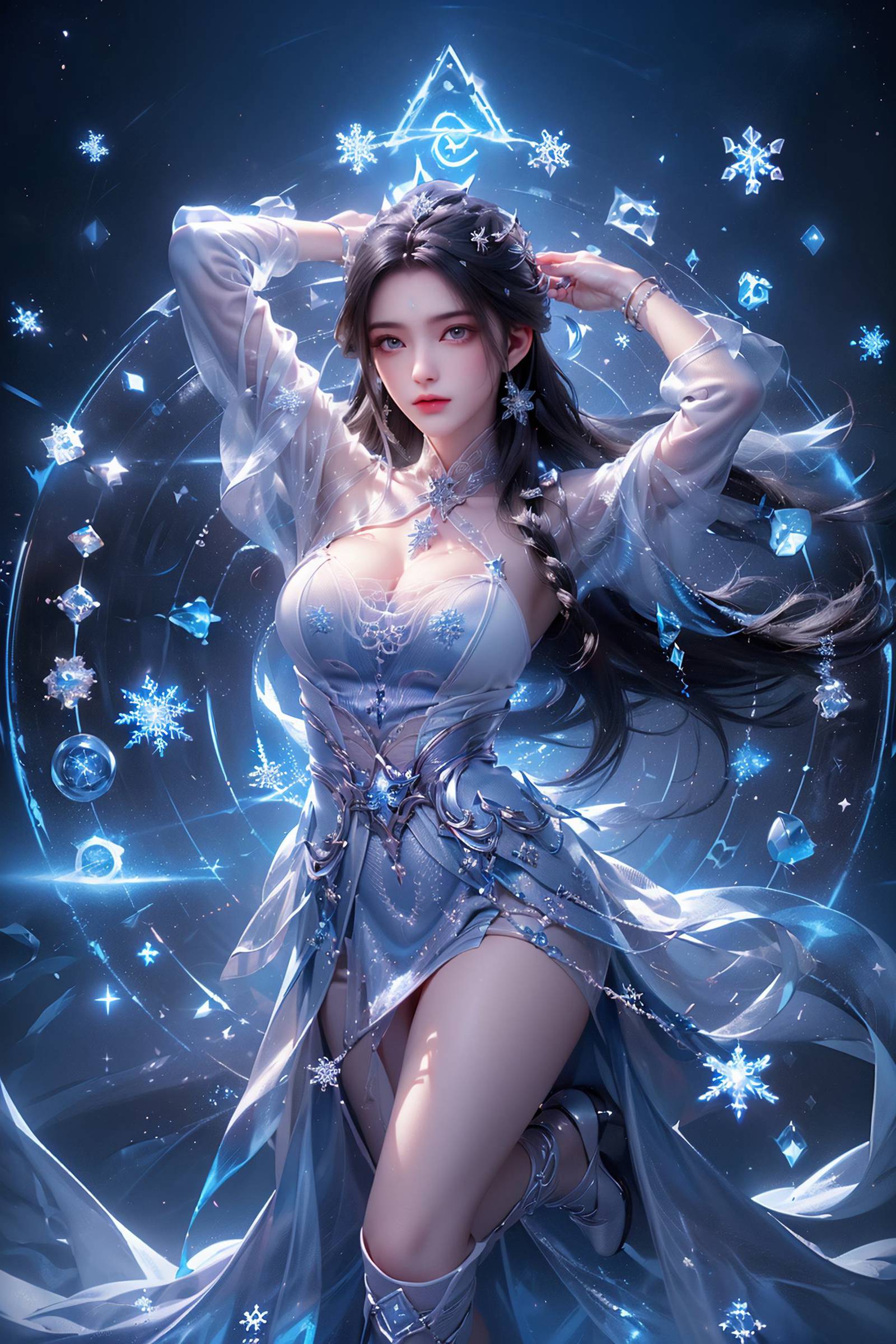 图片[3]-精选AI绘画 280 陆雪琪[68P]-草丛看图