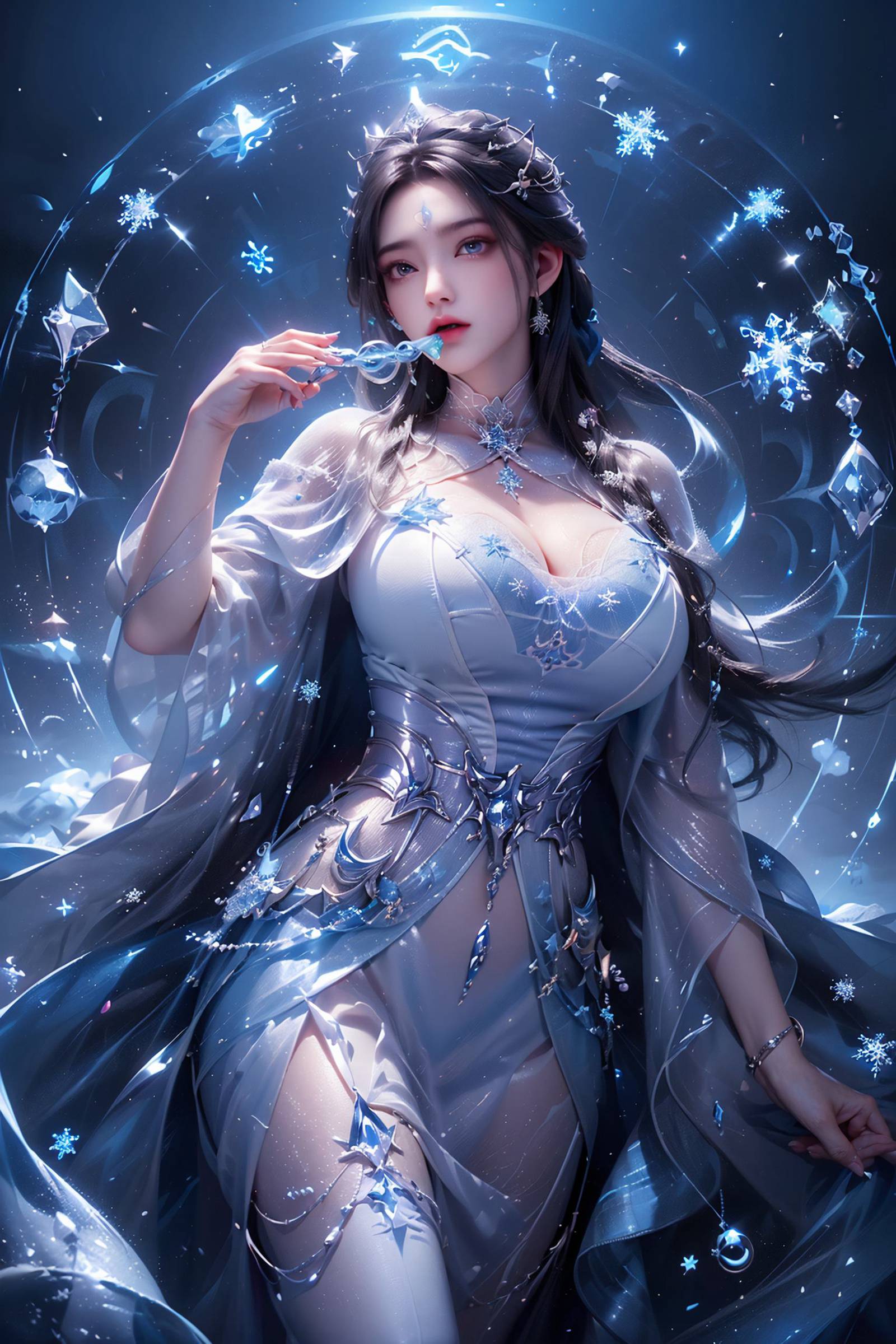 图片[5]-精选AI绘画 280 陆雪琪[68P]-草丛看图