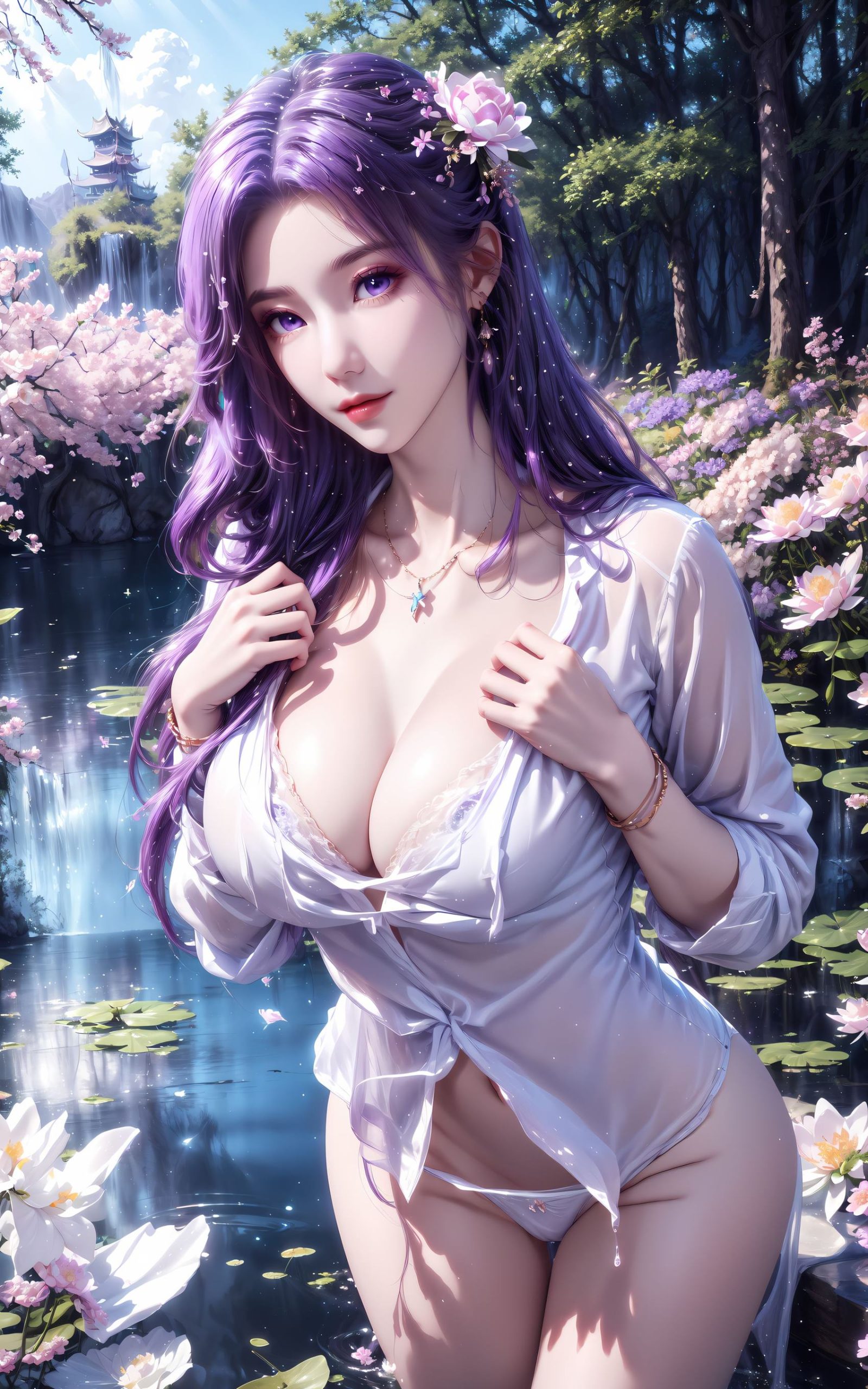 图片[2]-精选AI绘画 343 云霄[40P]-草丛看图